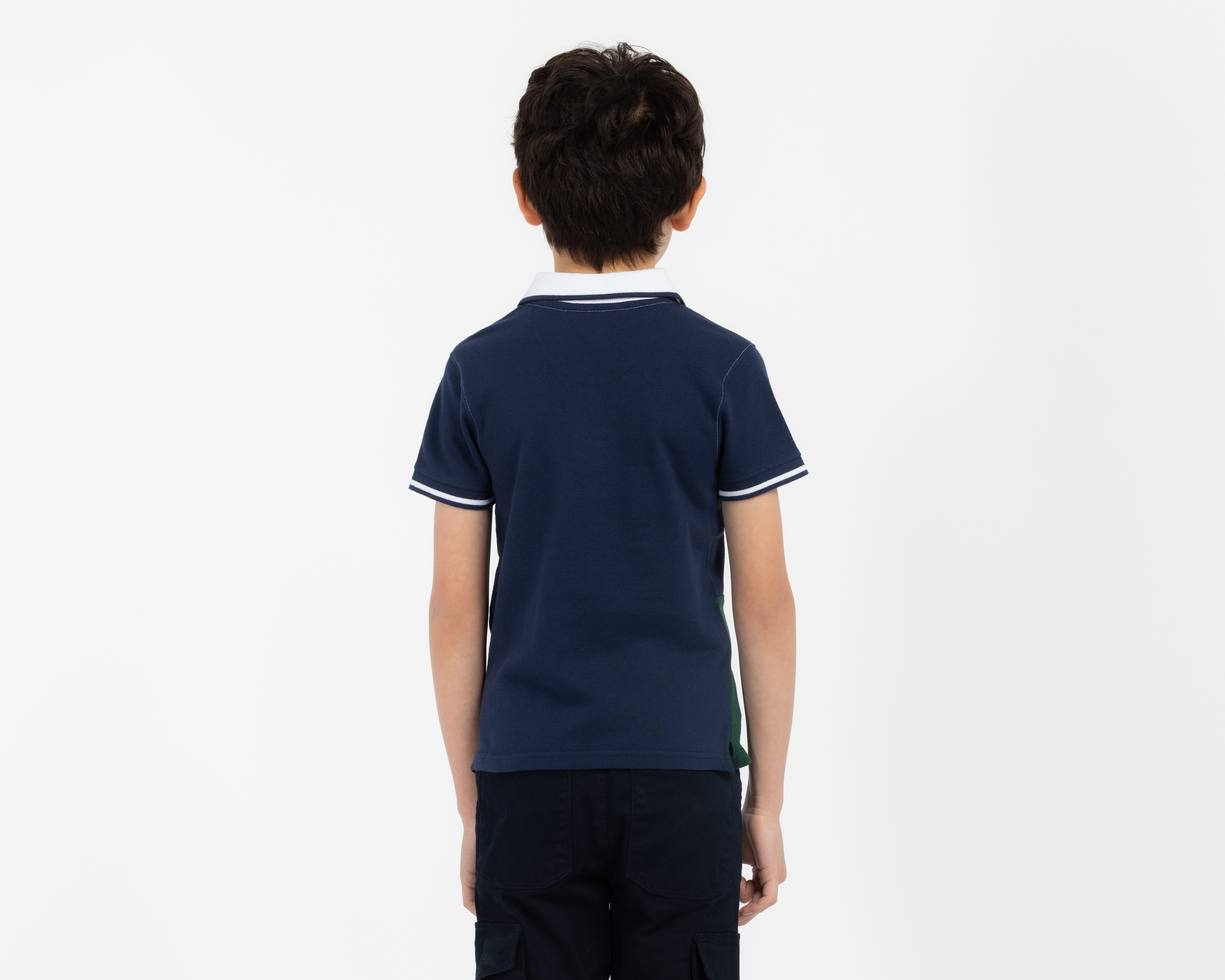 Foto 4 pulgar | Foto 3 | Playera Polo Multicolor York Team Polo Club para Niño