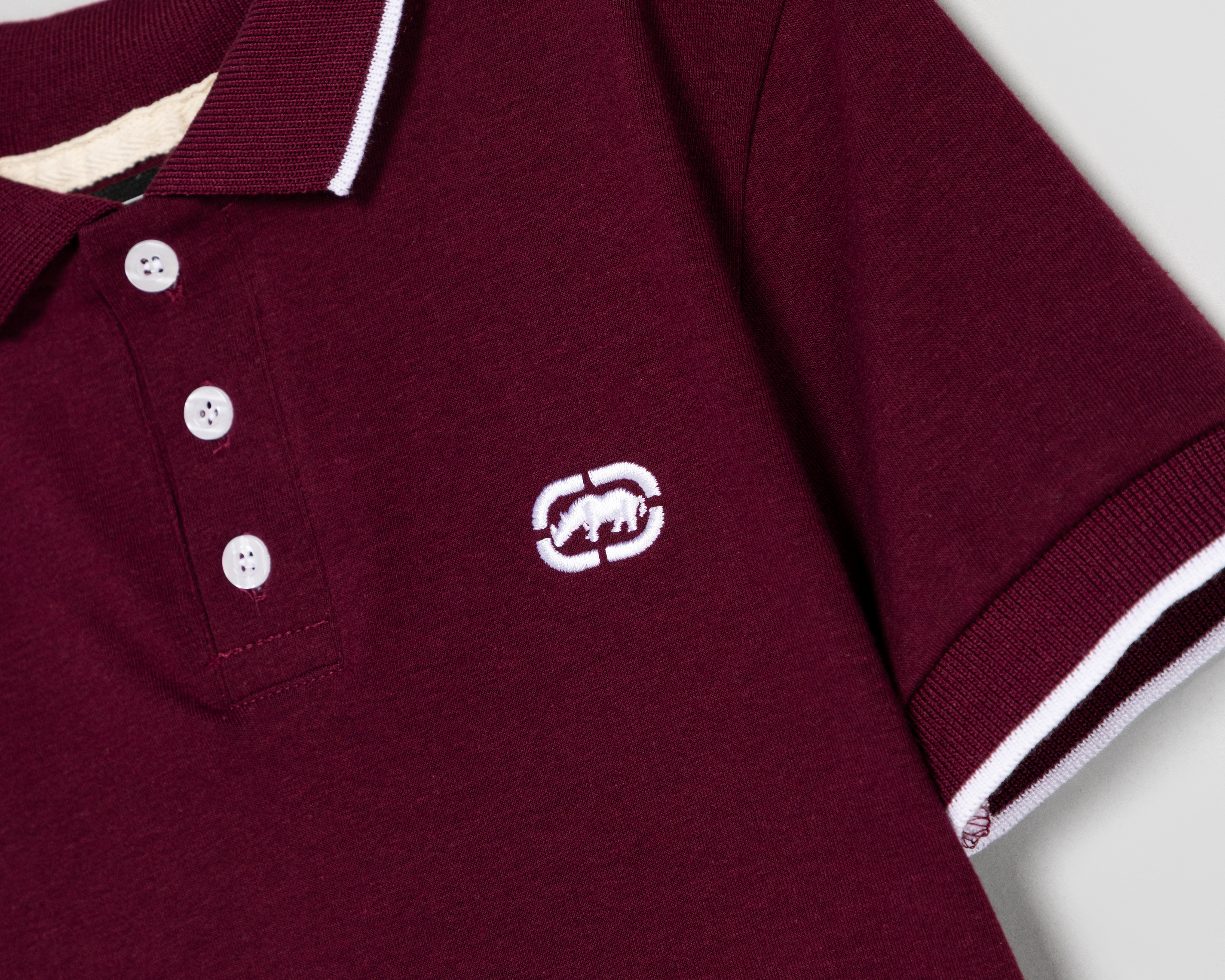 Foto 3 | Foto 3 | Playera Polo Ecko Unltd. Vino para Niño