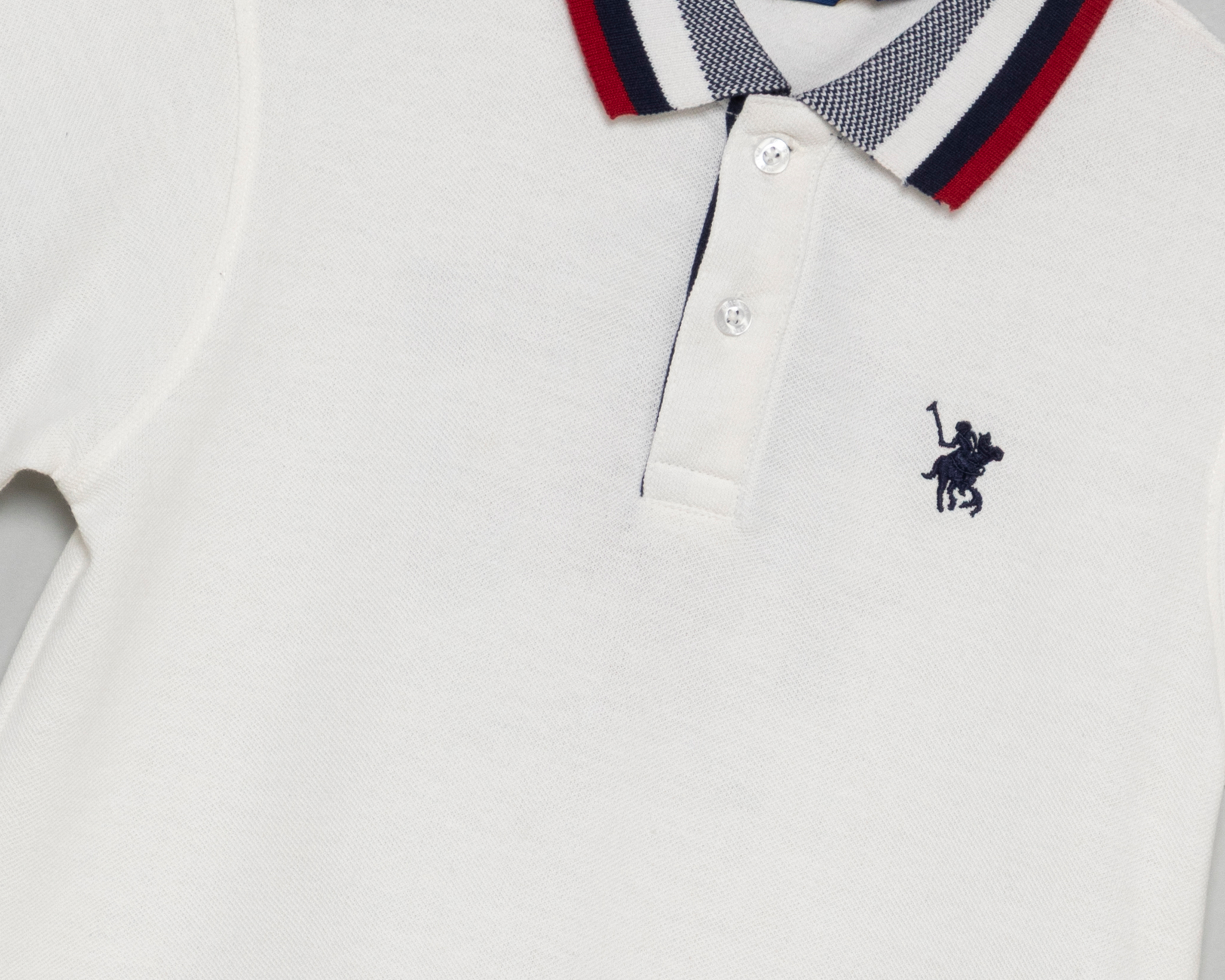 Foto 3 | Foto 3 | Playera Polo Blanca York Team Polo Club para Niño