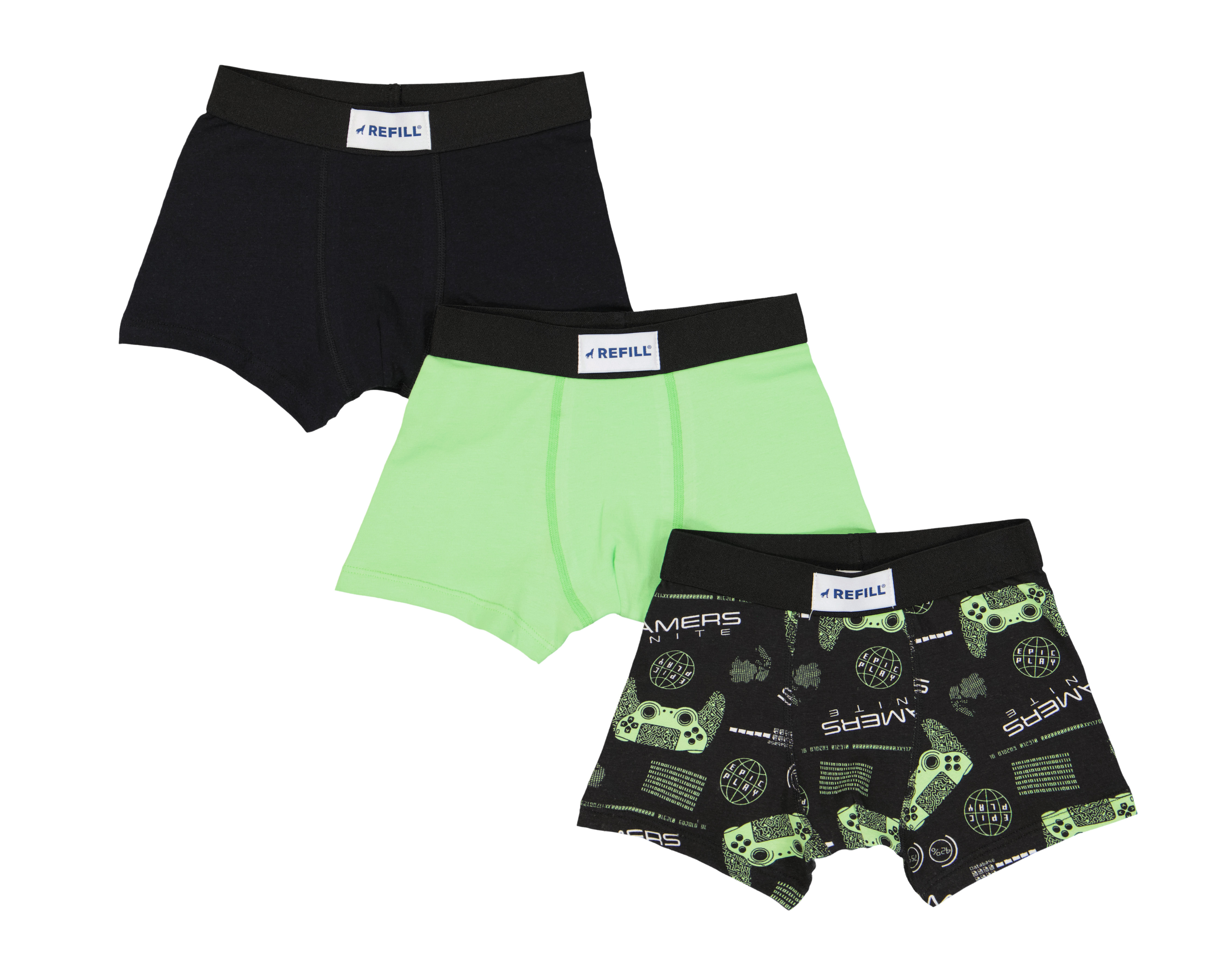 Foto 2 pulgar | Foto 1 | Bóxer Refill para Niño 3 Piezas