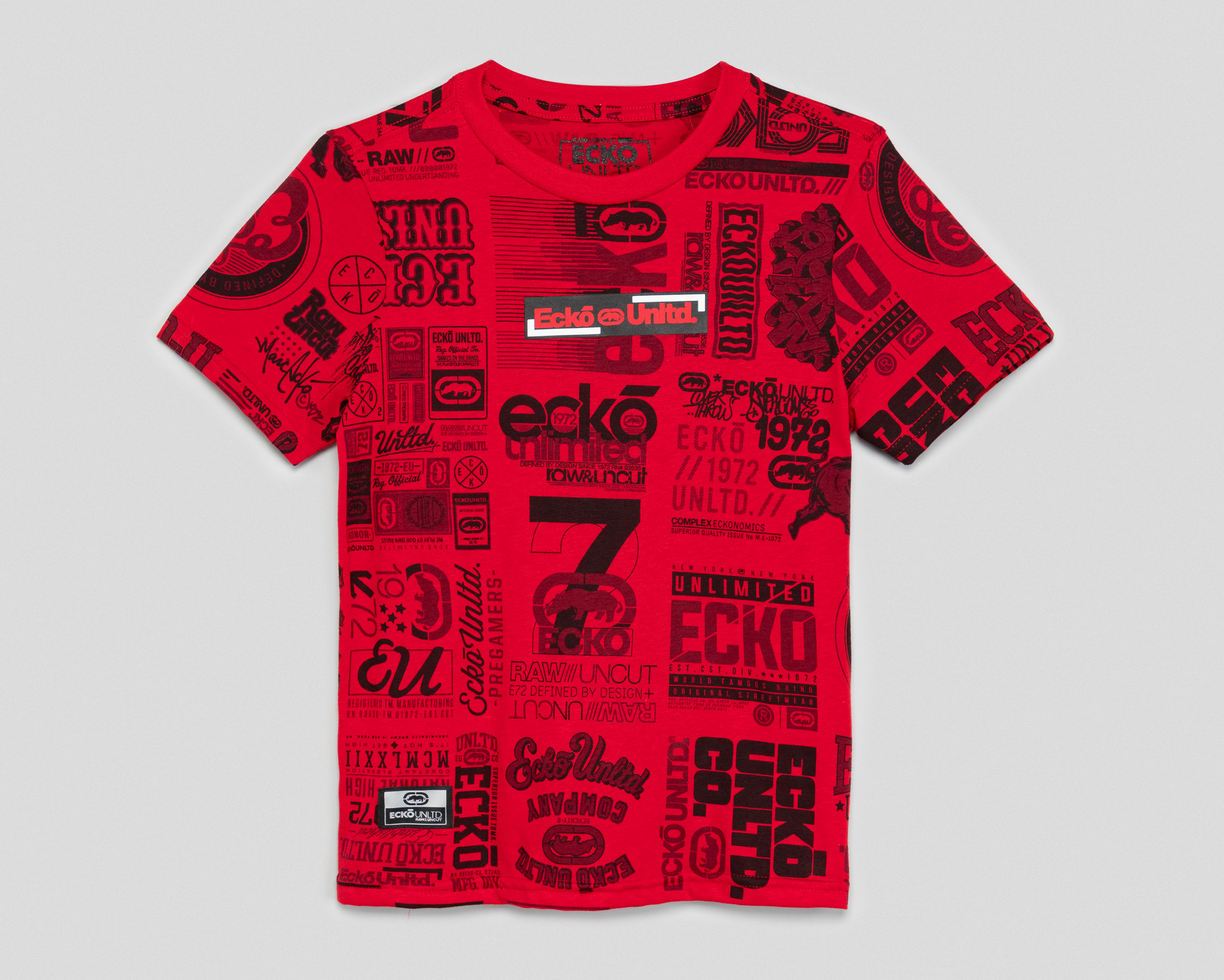 Playera Cuello Redondo Roja Ecko Unltd. Juvenil