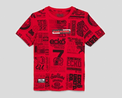 Foto 1 | Foto 1 | Playera Cuello Redondo Roja Ecko Unltd. Juvenil