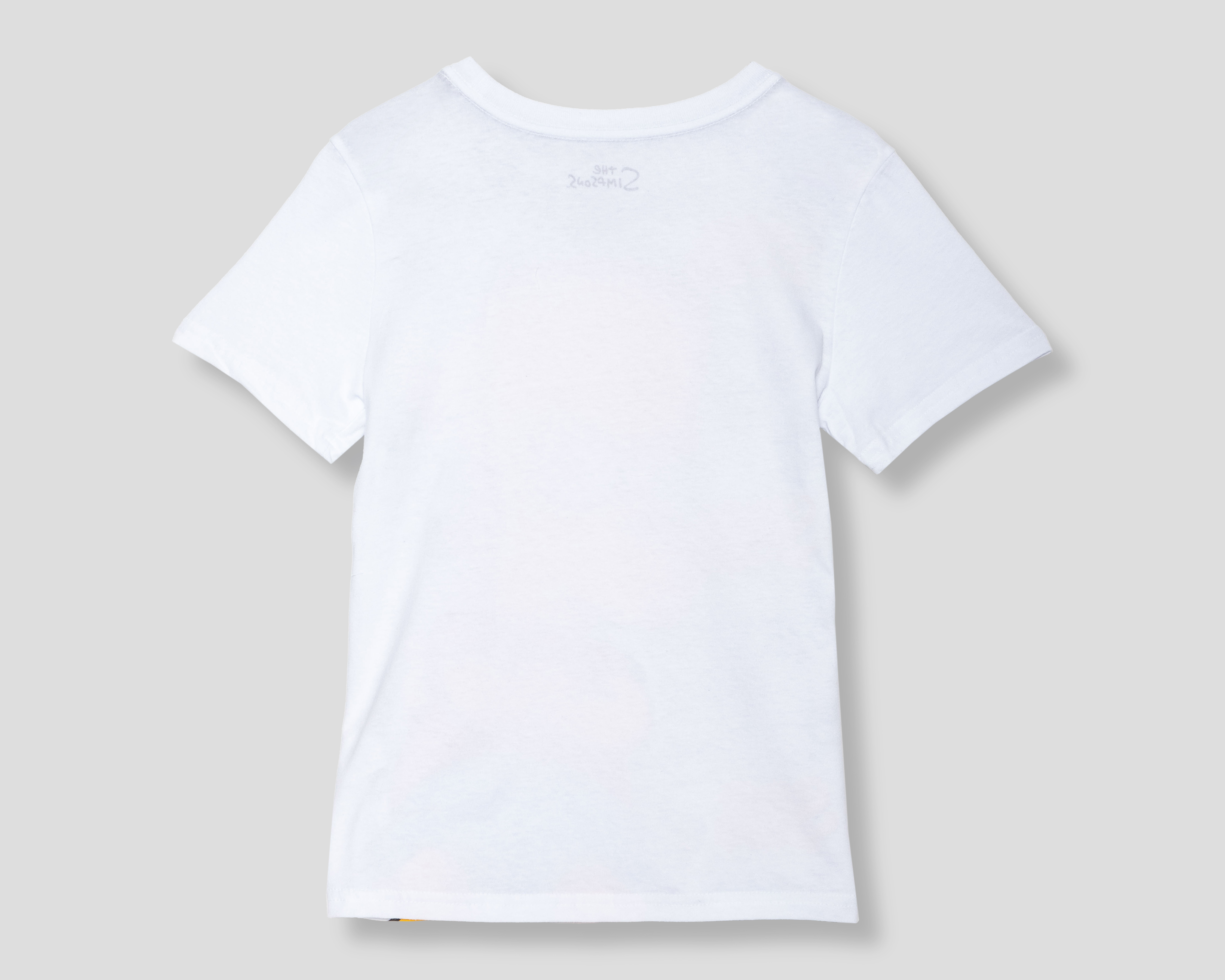 Foto 2 | Foto 2 | Playera de Cuello Redondo Blanca Disney The Simpsons para Niño
