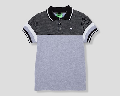 Foto 1 | Foto 1 | Playera de Cuello Polo Negra Neo*City para Niño