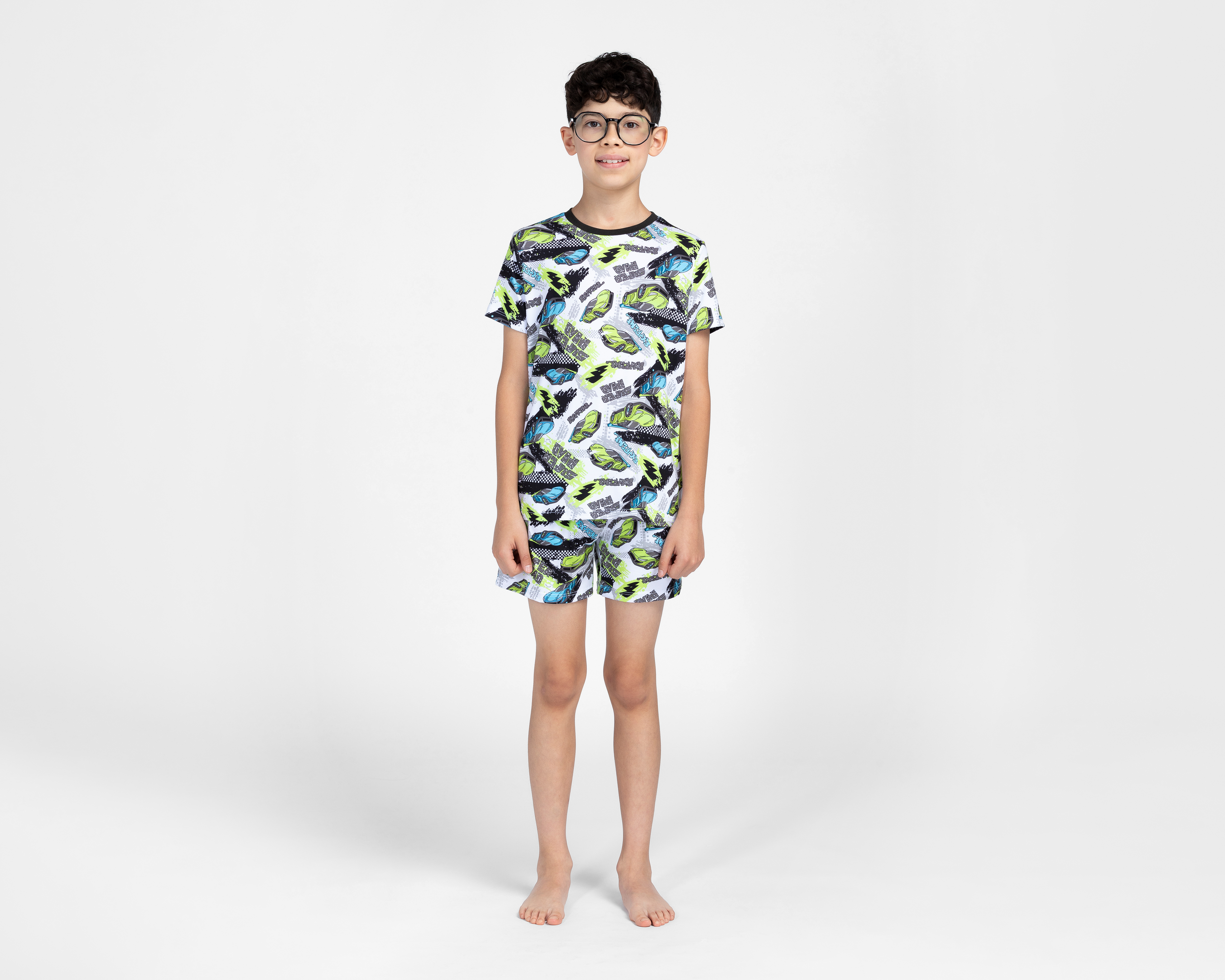 Foto 2 pulgar | Foto 1 | Pijama para Niño de Carros Refill