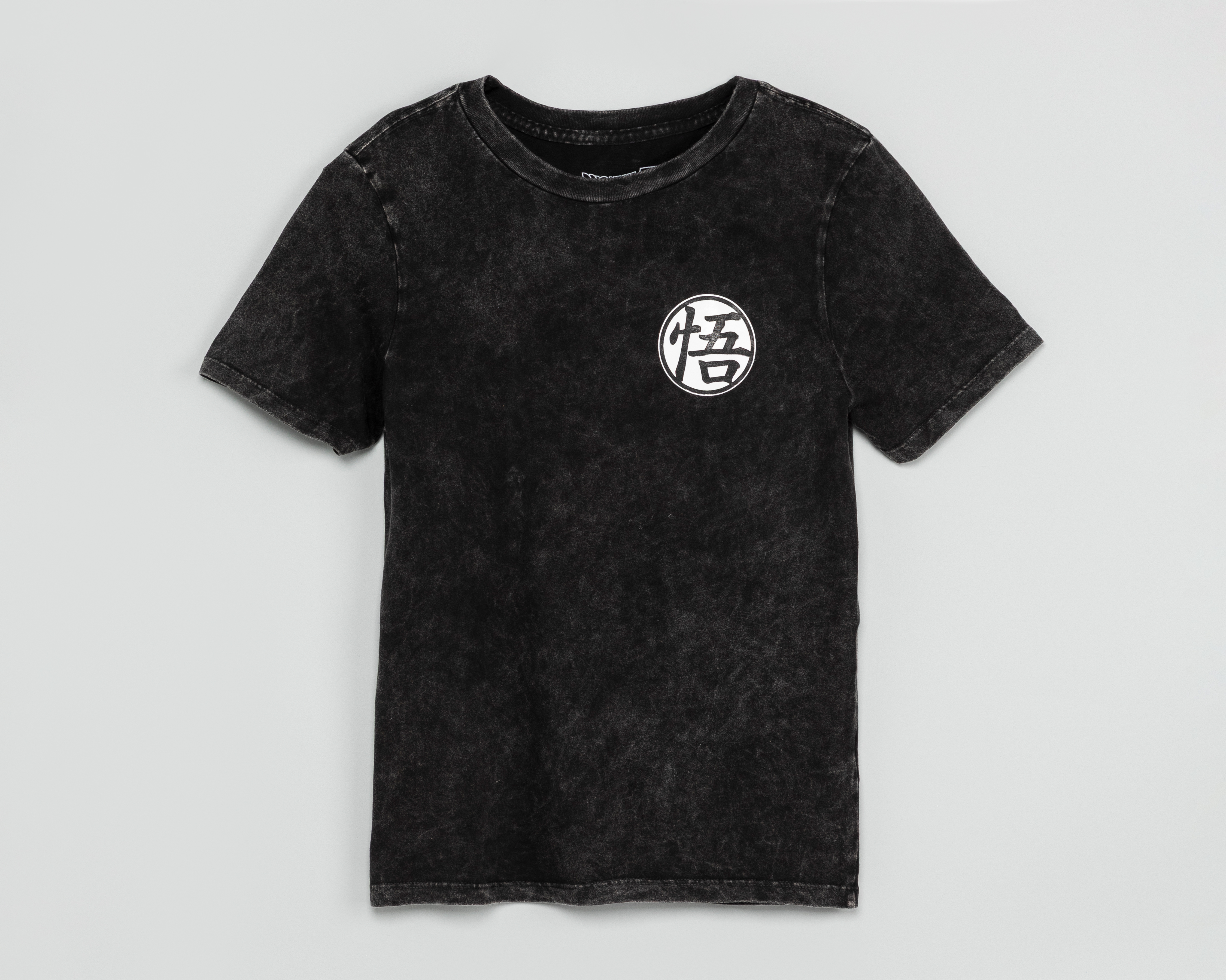 Playera de Cuello Redondo Negra Dragon Ball Z para Niño