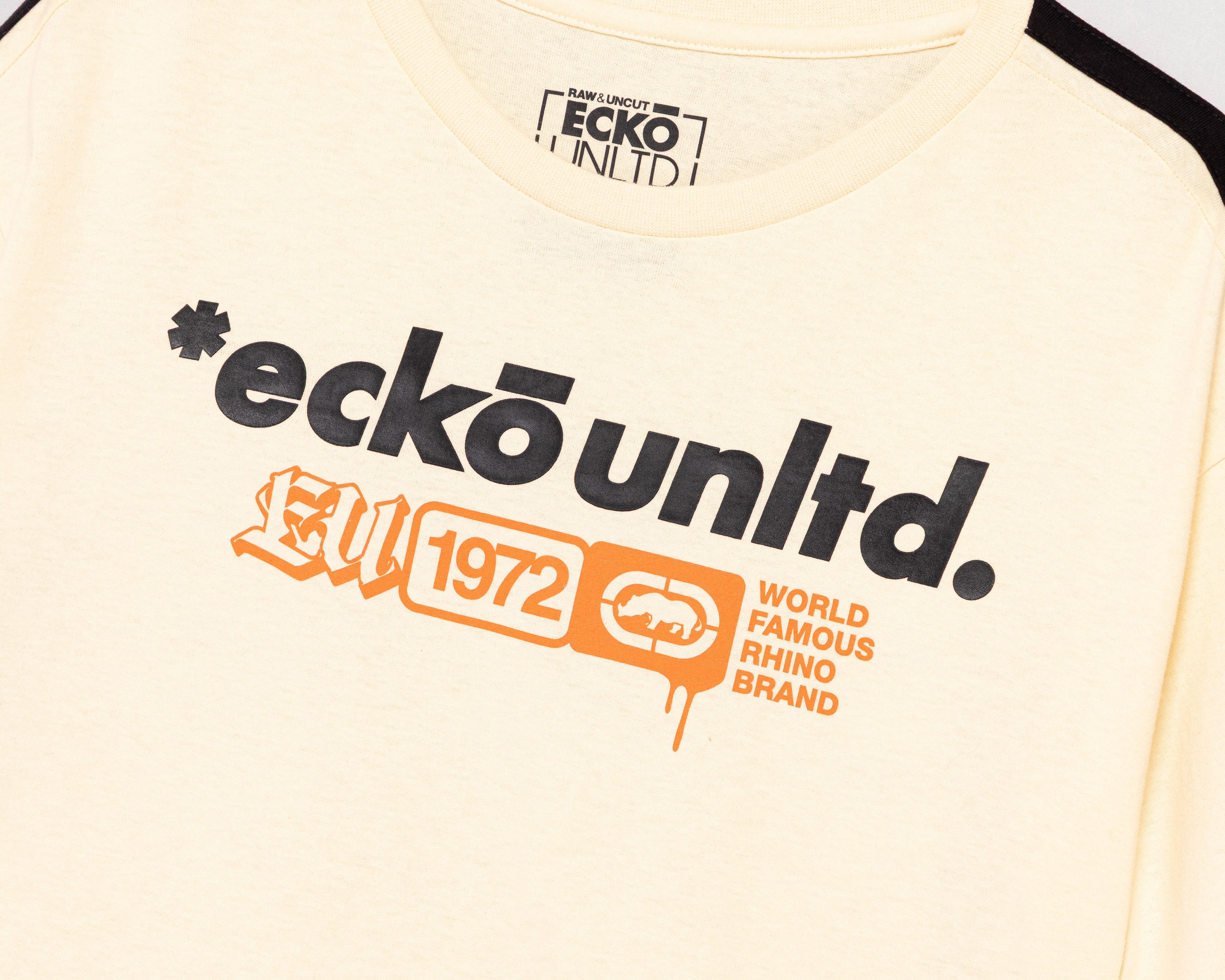 Foto 3 | Foto 3 | Playera de Cuello Redondo Beige Ecko Unltd. Juvenil
