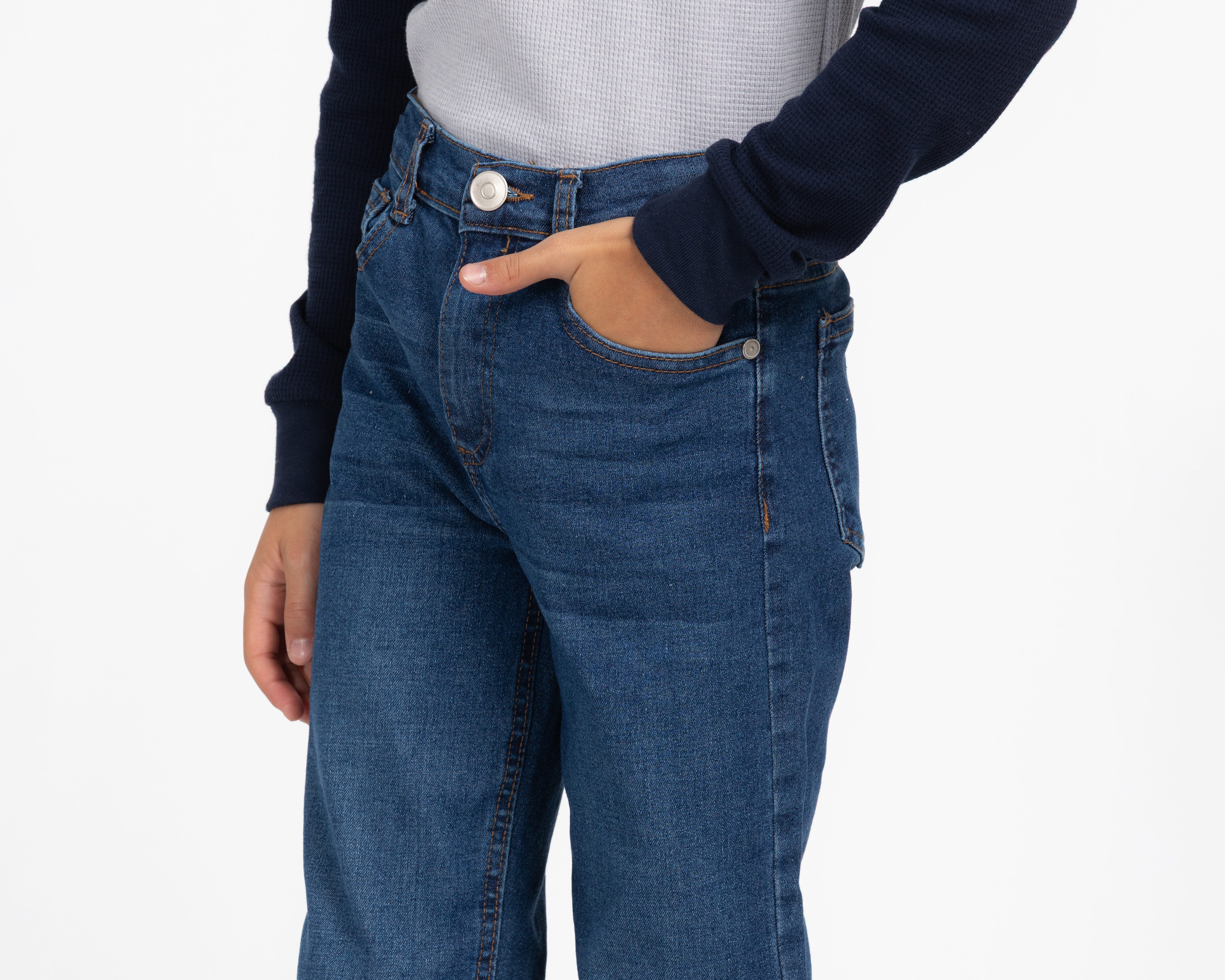 Foto 4 | Foto 4 | Jeans Regular Lucky Star para Mujer