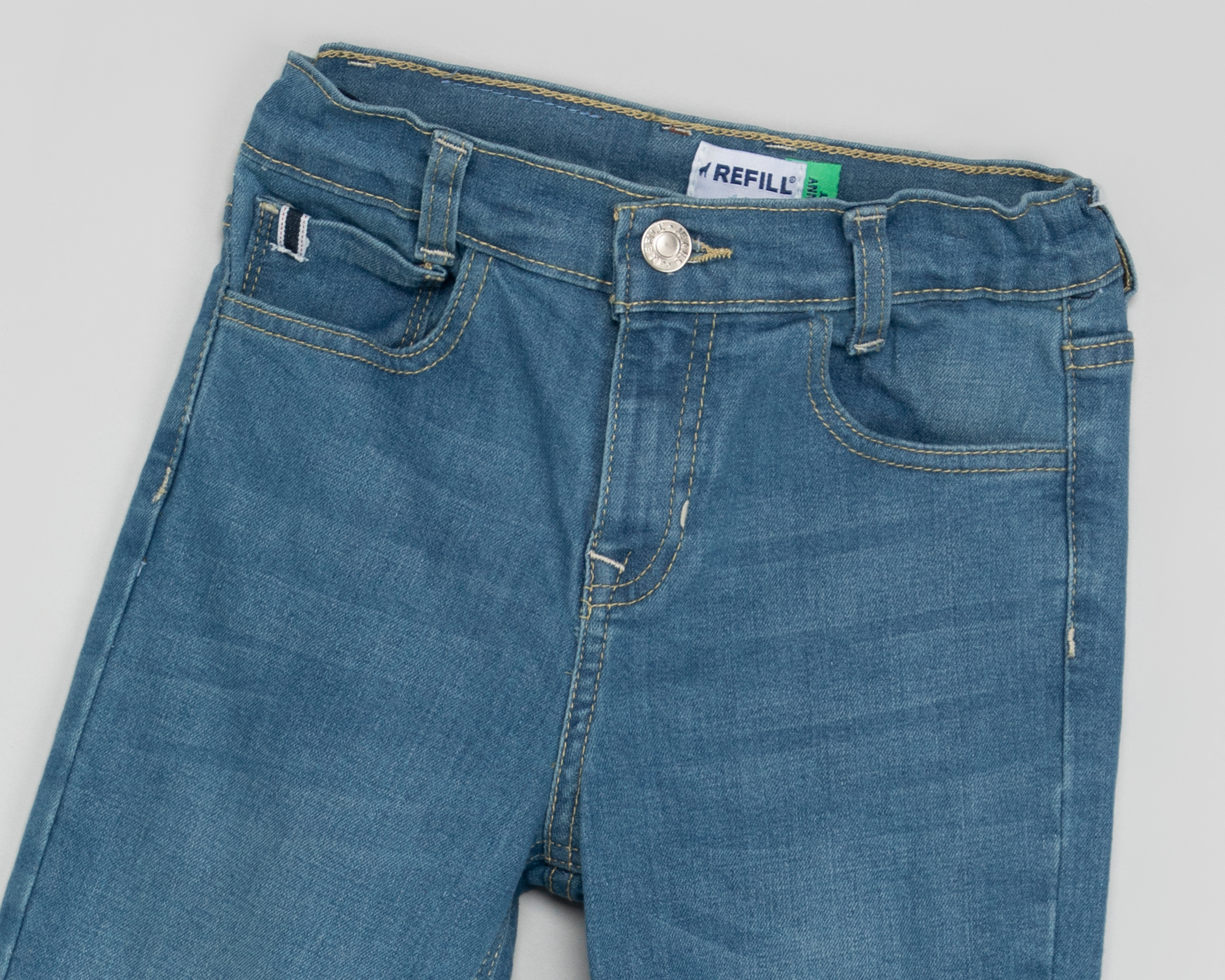 Foto 4 pulgar | Foto 3 | Pantalón Skinny Refill para Niño