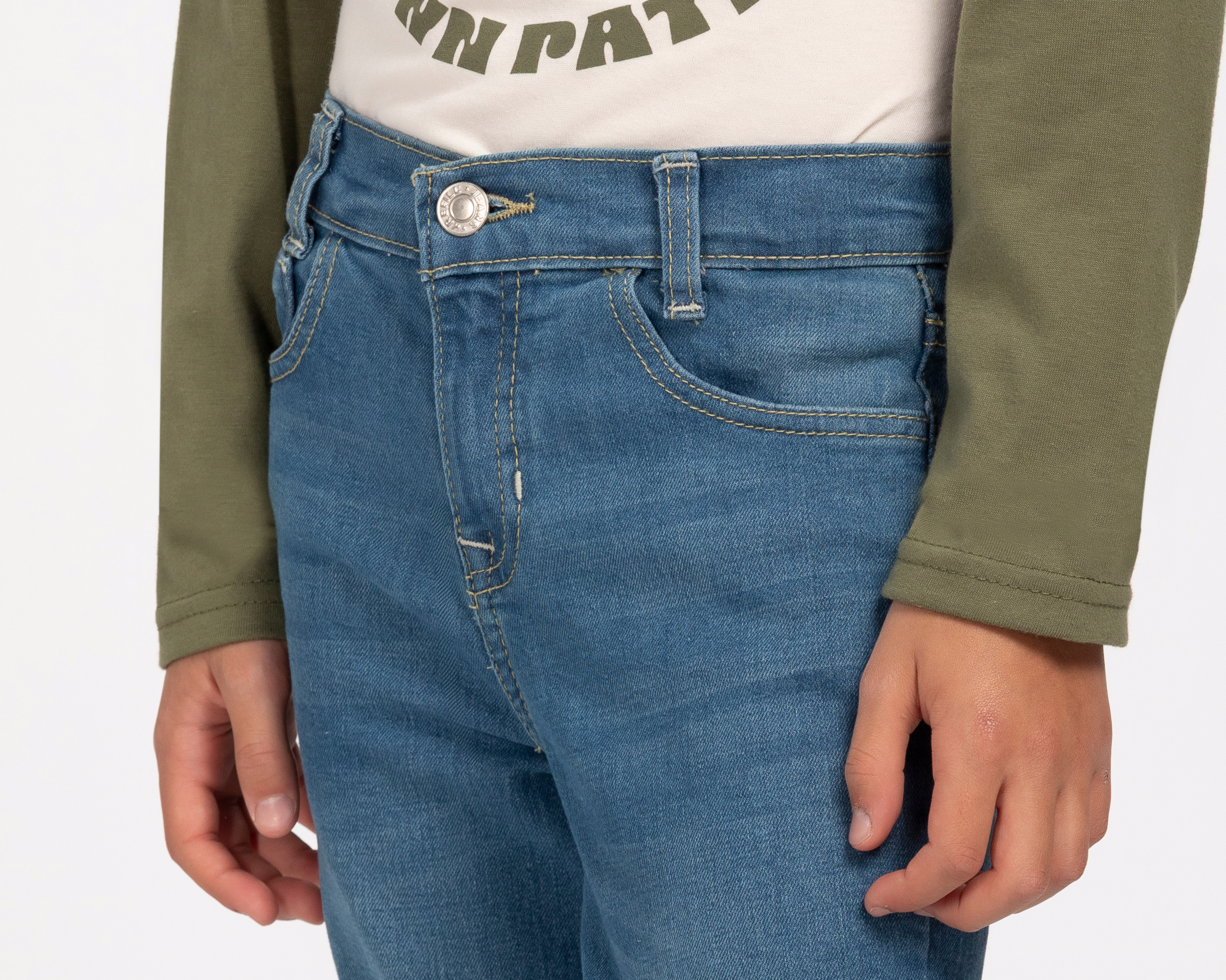 Foto 4 | Foto 4 | Pantalón Skinny Refill para Niño