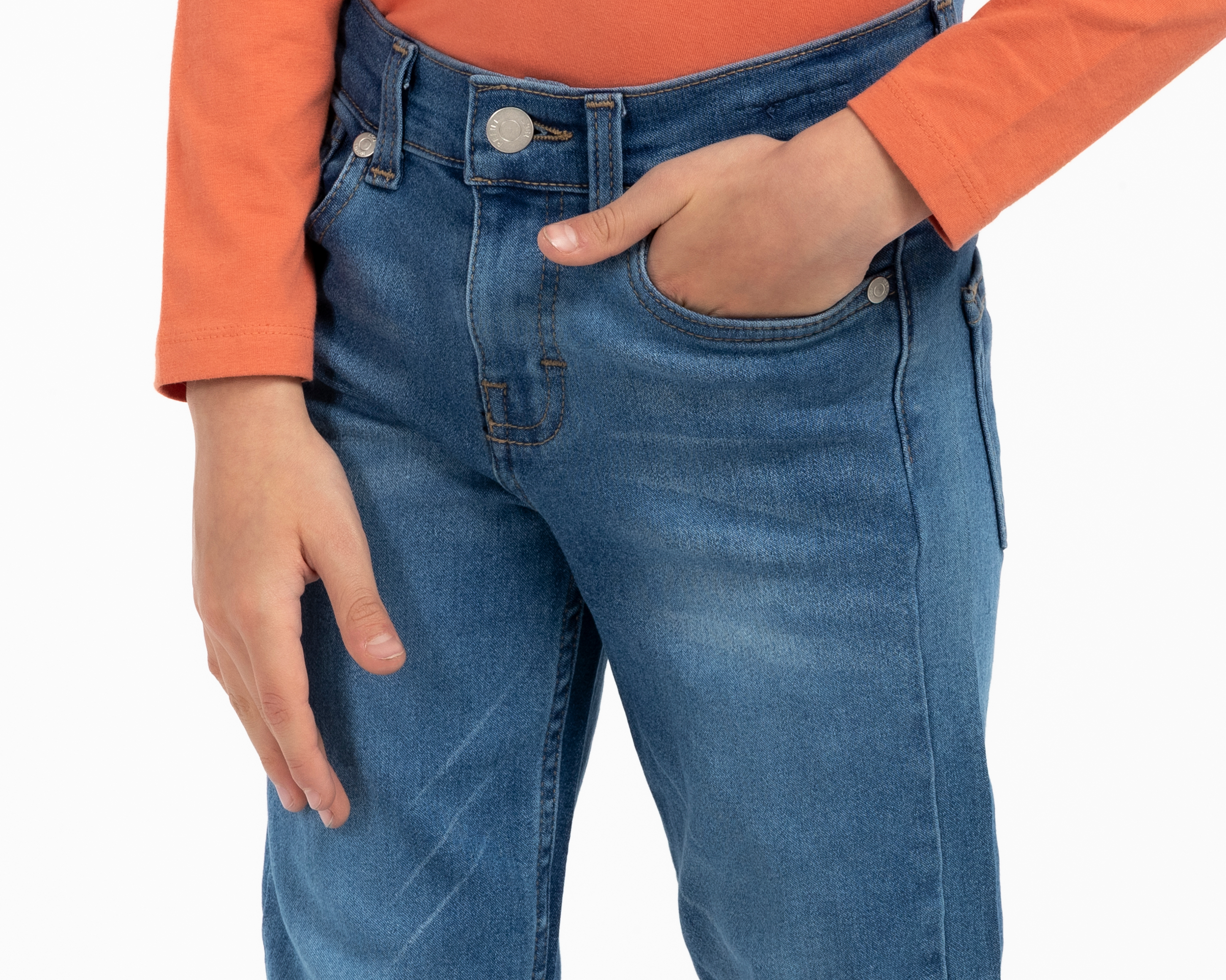 Foto 5 | Foto 4 | Pantalón Refill Regular para Niño