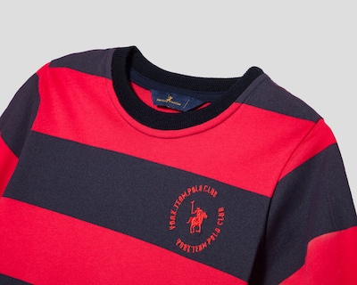Foto 3 | Foto 3 | Playera Manga Larga Roja York Team Polo Team para Niño
