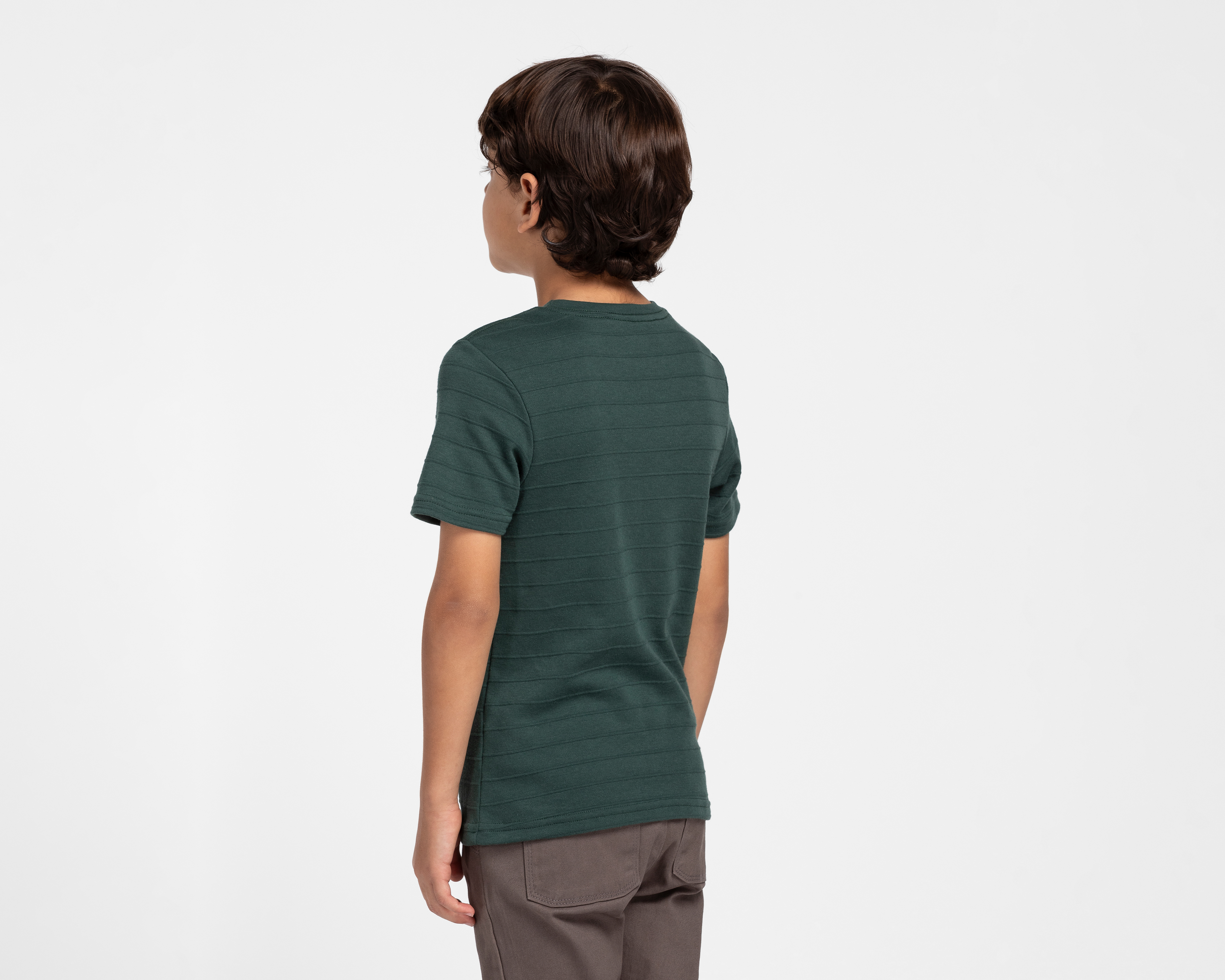 Foto 3 | Foto 3 | Playera de Cuello Redondo Verde Neo*City para Niño