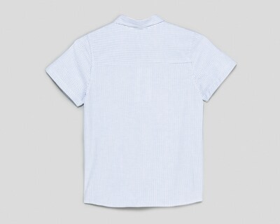 Foto 2 | Foto 2 | Camisa de Cuello Americano Azul Refill para Niño