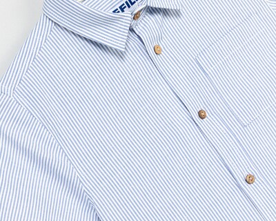 Foto 3 | Foto 3 | Camisa de Cuello Americano Azul Refill para Niño
