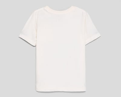 Foto 2 | Foto 2 | Playera Cuello Redondo Blanca para Niño