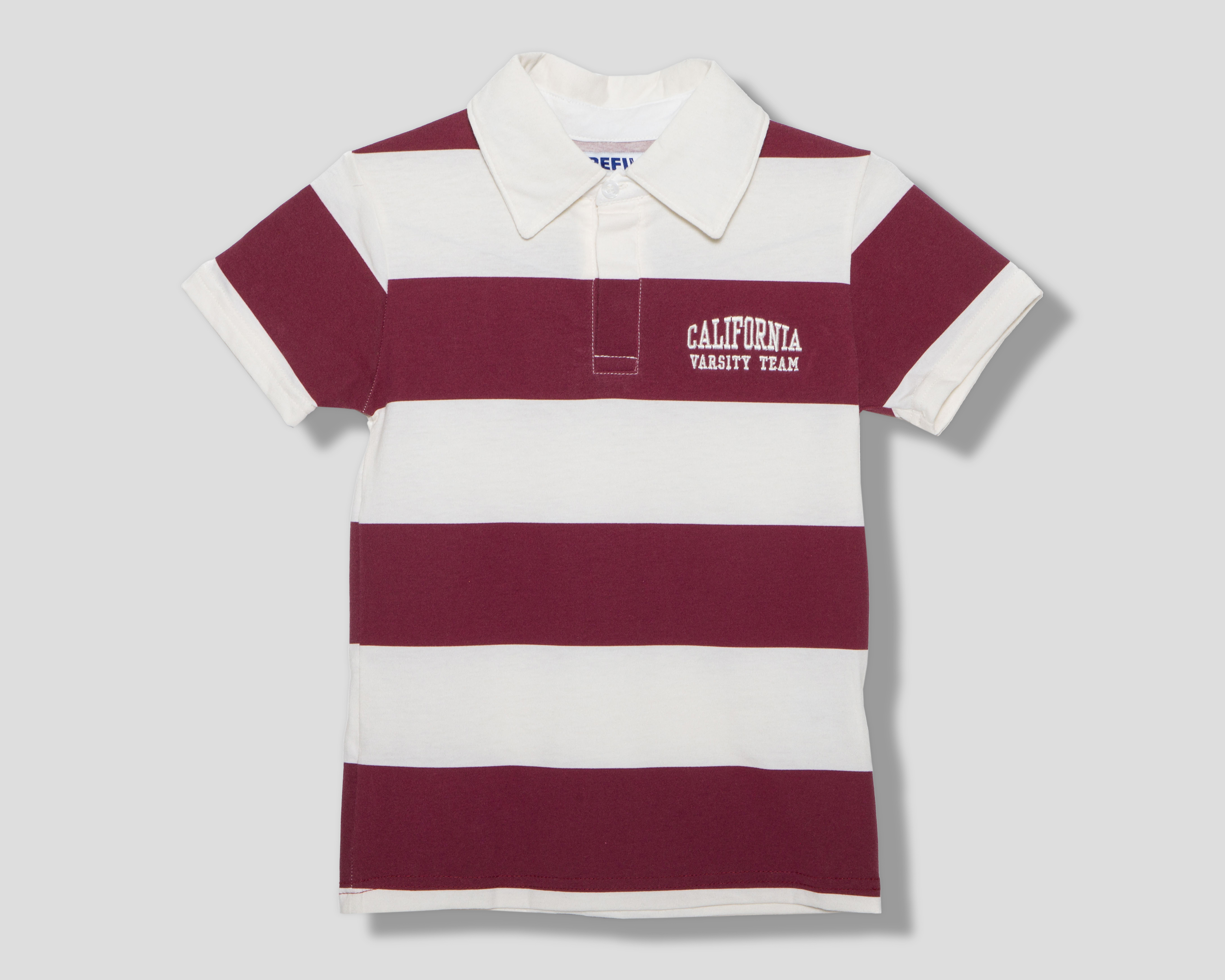 Playera Polo Refill Vino para Niño