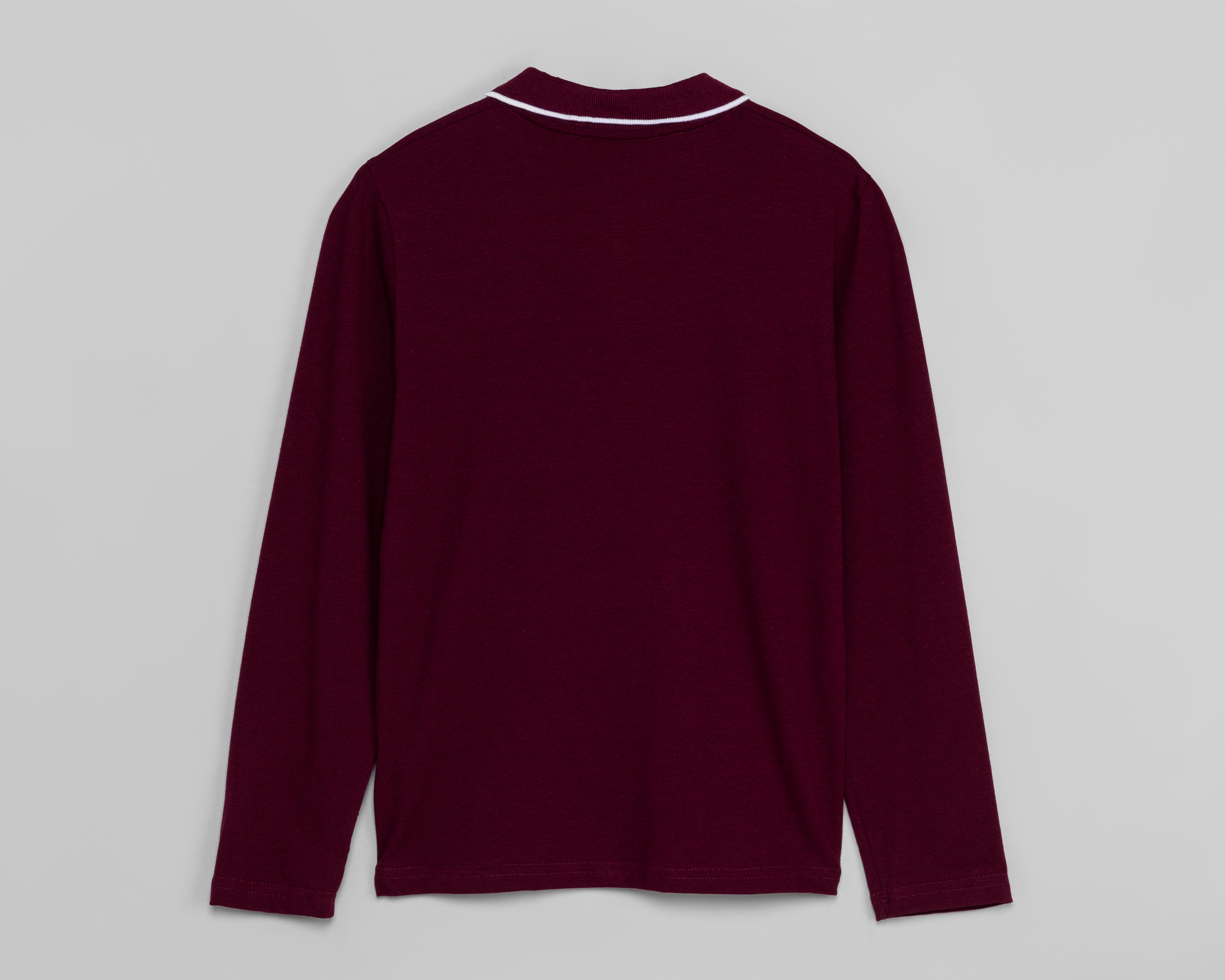 Foto 3 pulgar | Foto 2 | Playera Polo Ecko Unltd. Manga Larga Vino Juvenil