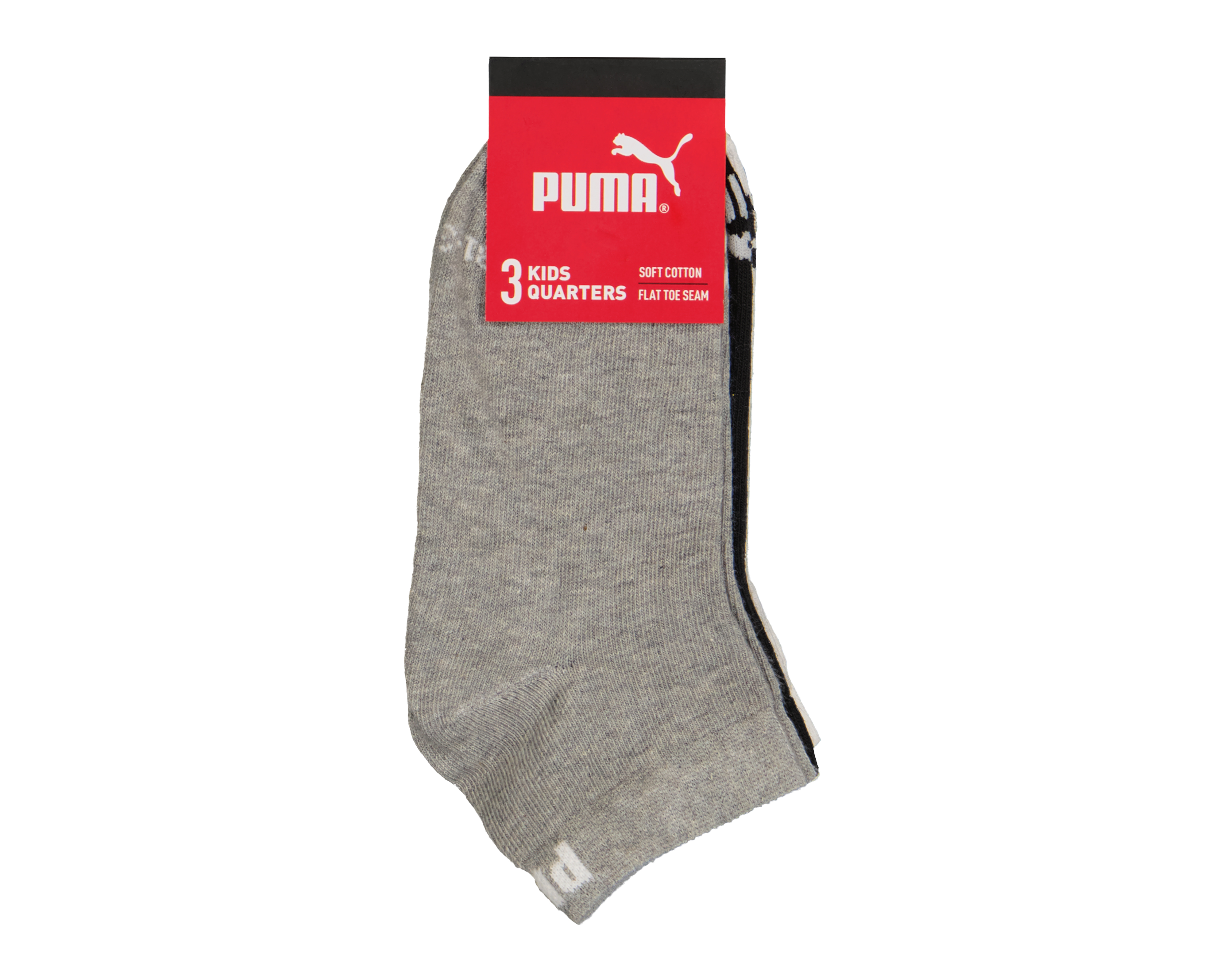 Foto 4 pulgar | Foto 3 | Calcetas Deportivas Puma para Niño 3 Pares