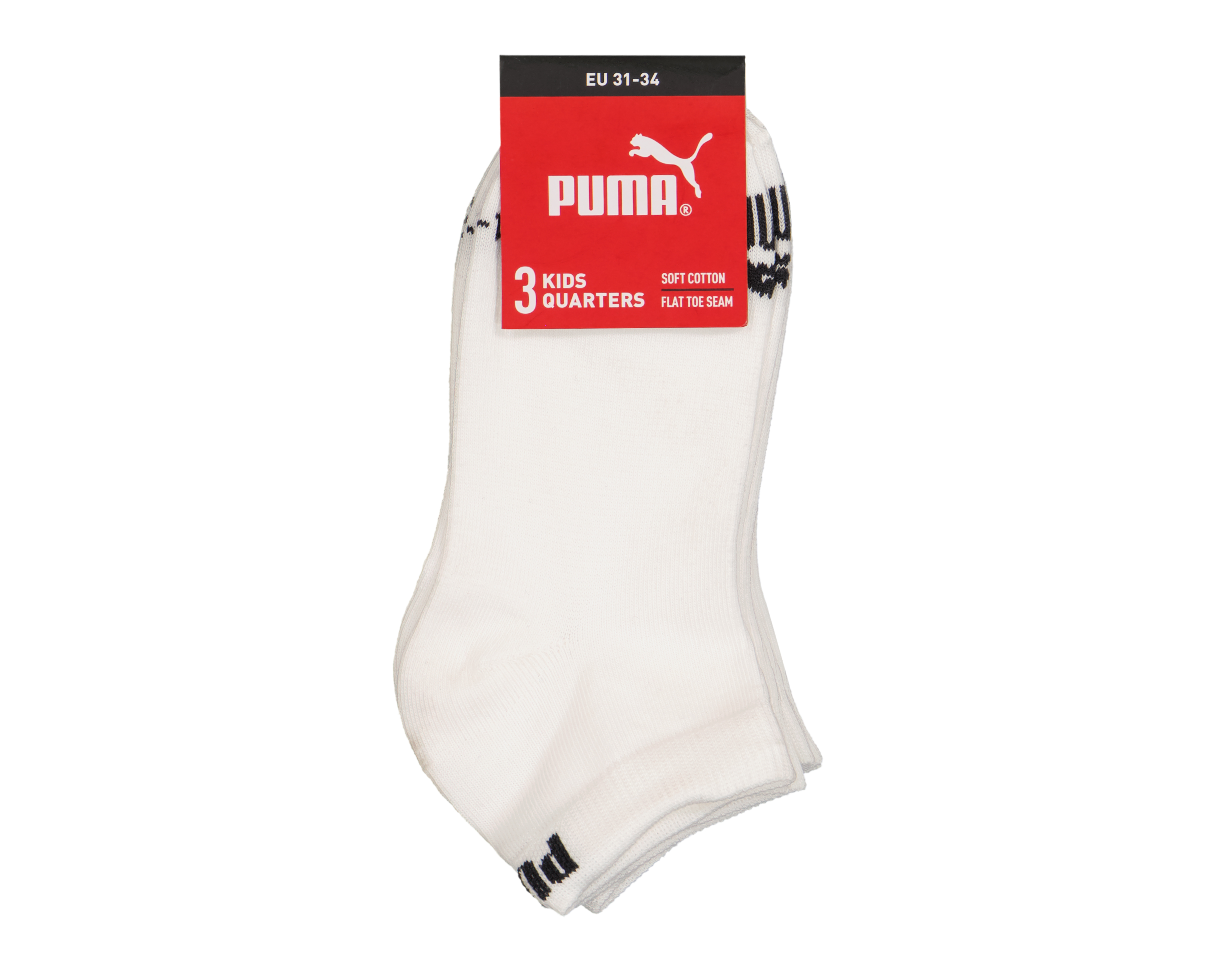 Foto 4 pulgar | Foto 3 | Calcetas Deportivas Puma para Niño 3 Pares