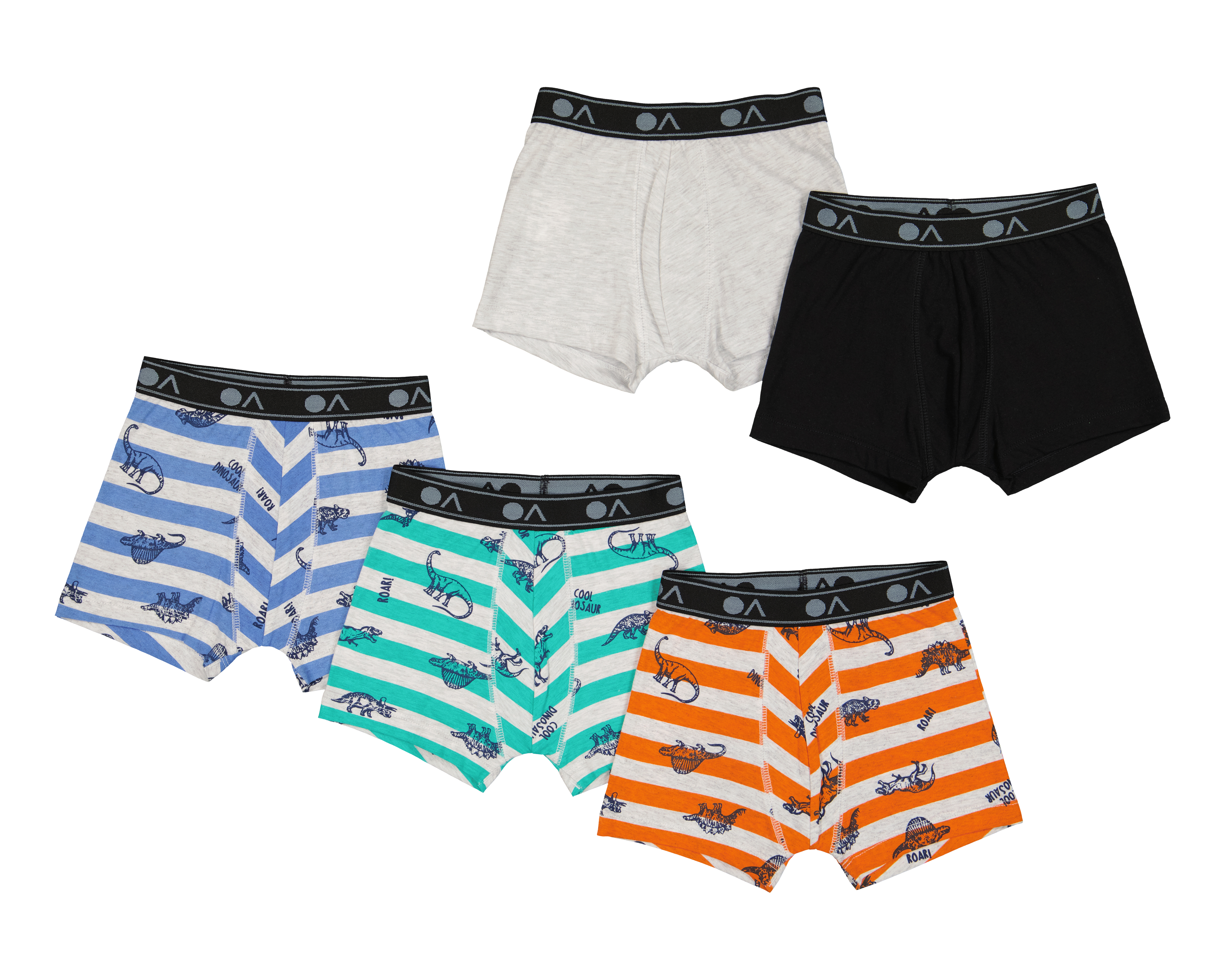 Bóxer Optima para Niño 5 Piezas