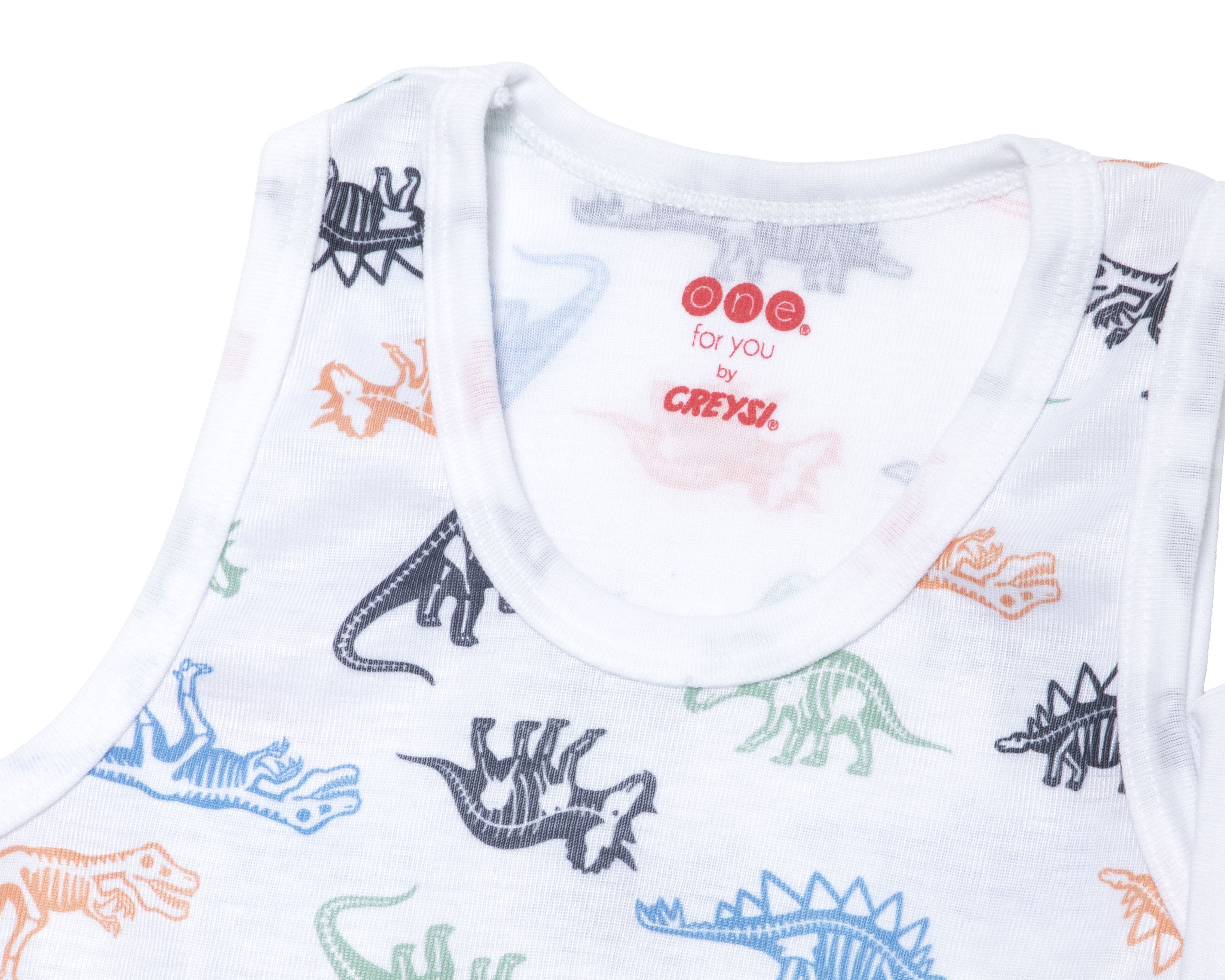 Foto 4 pulgar | Foto 3 | Playera Interior One For You para Niño 2 Piezas