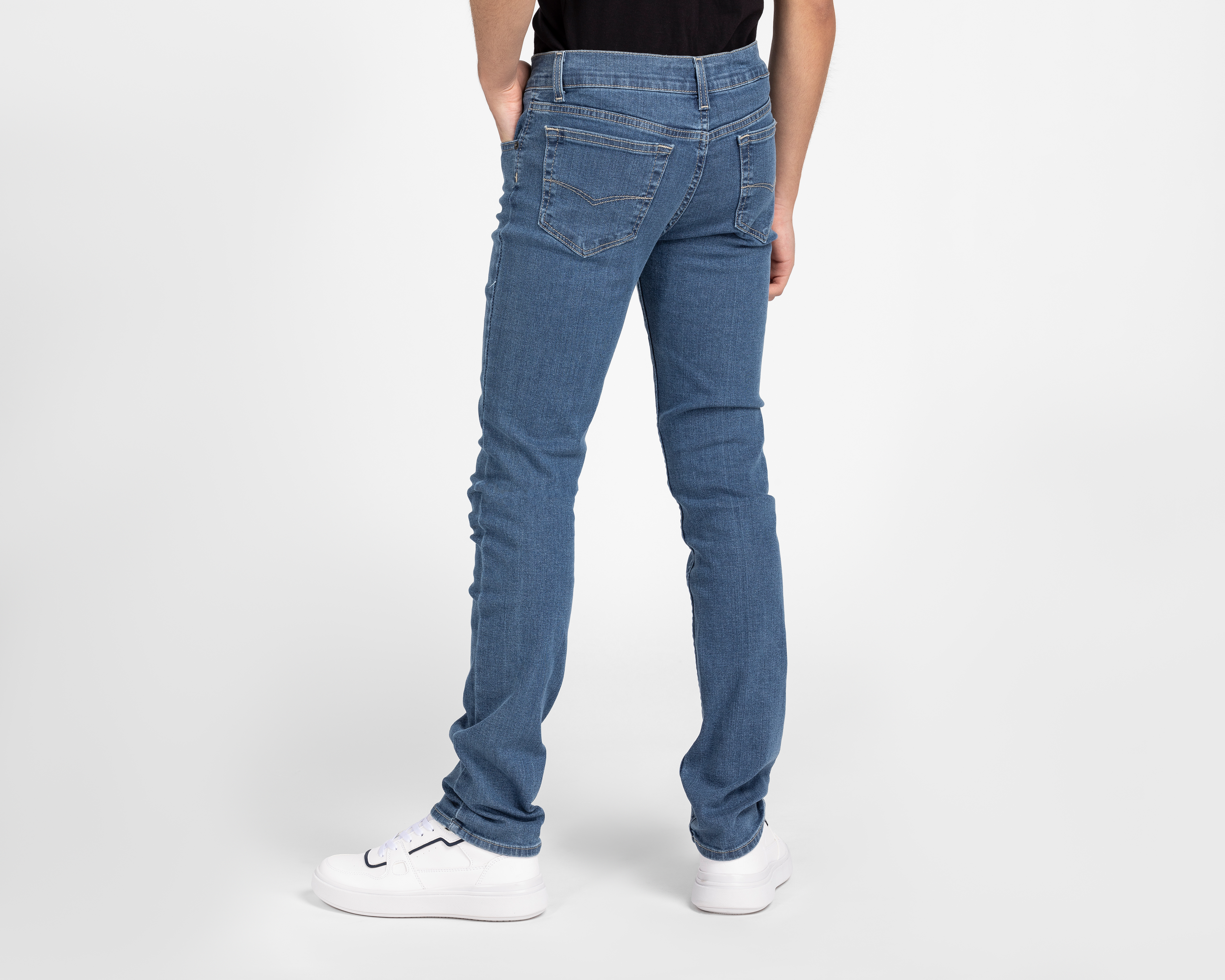 Foto 4 pulgar | Foto 3 | Pantalón Oggi Slim para Niño