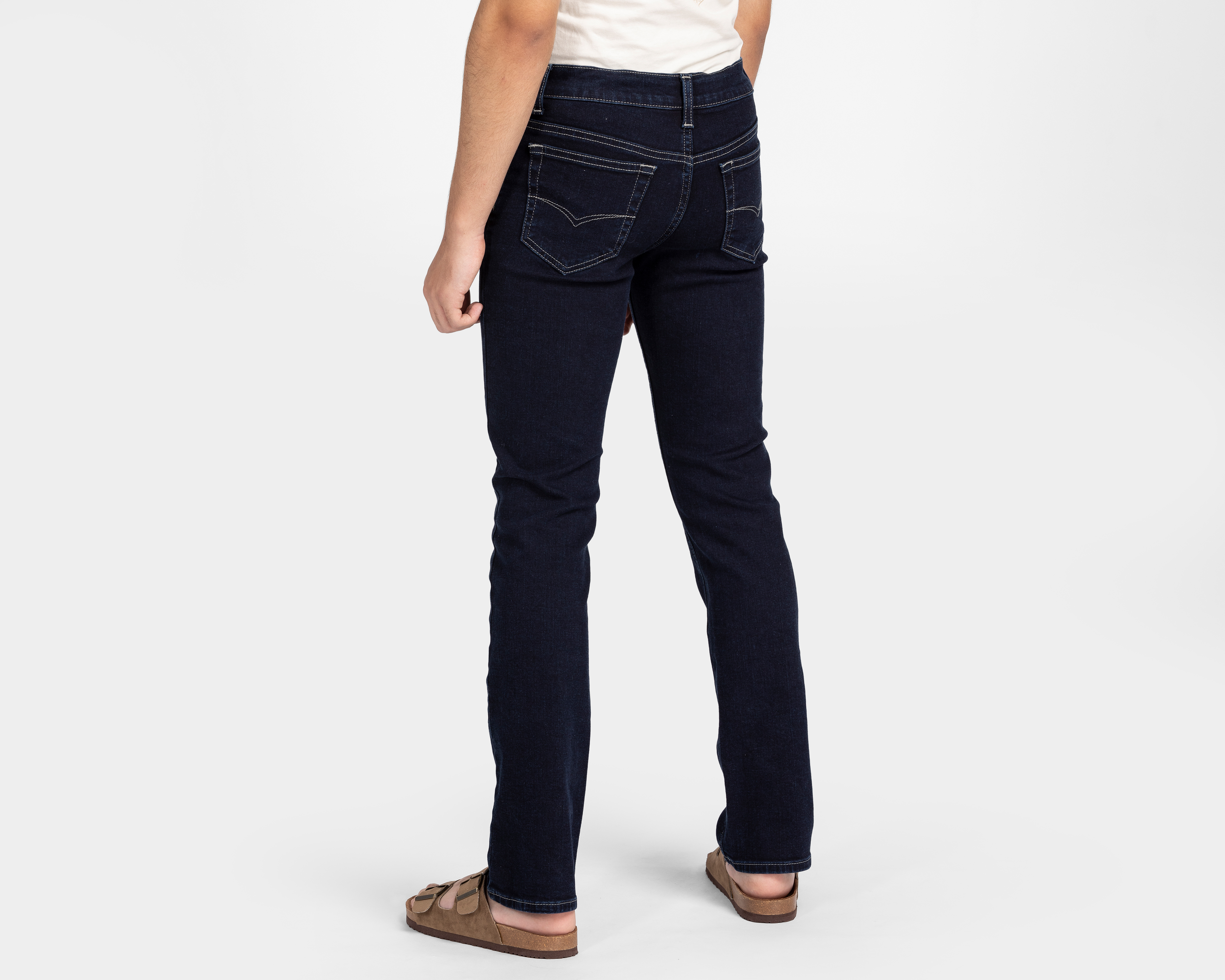 Foto 4 pulgar | Foto 3 | Pantalón Oggi Slim Straight para Niño