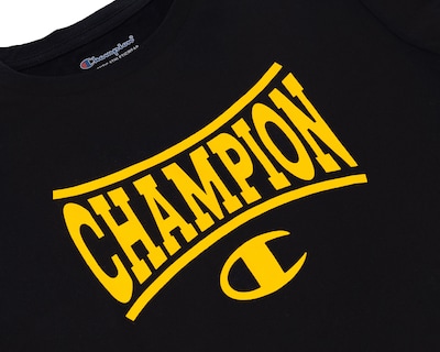 Foto 3 | Foto 3 | Playera de Cuello Redondo Negra Champion para Niño