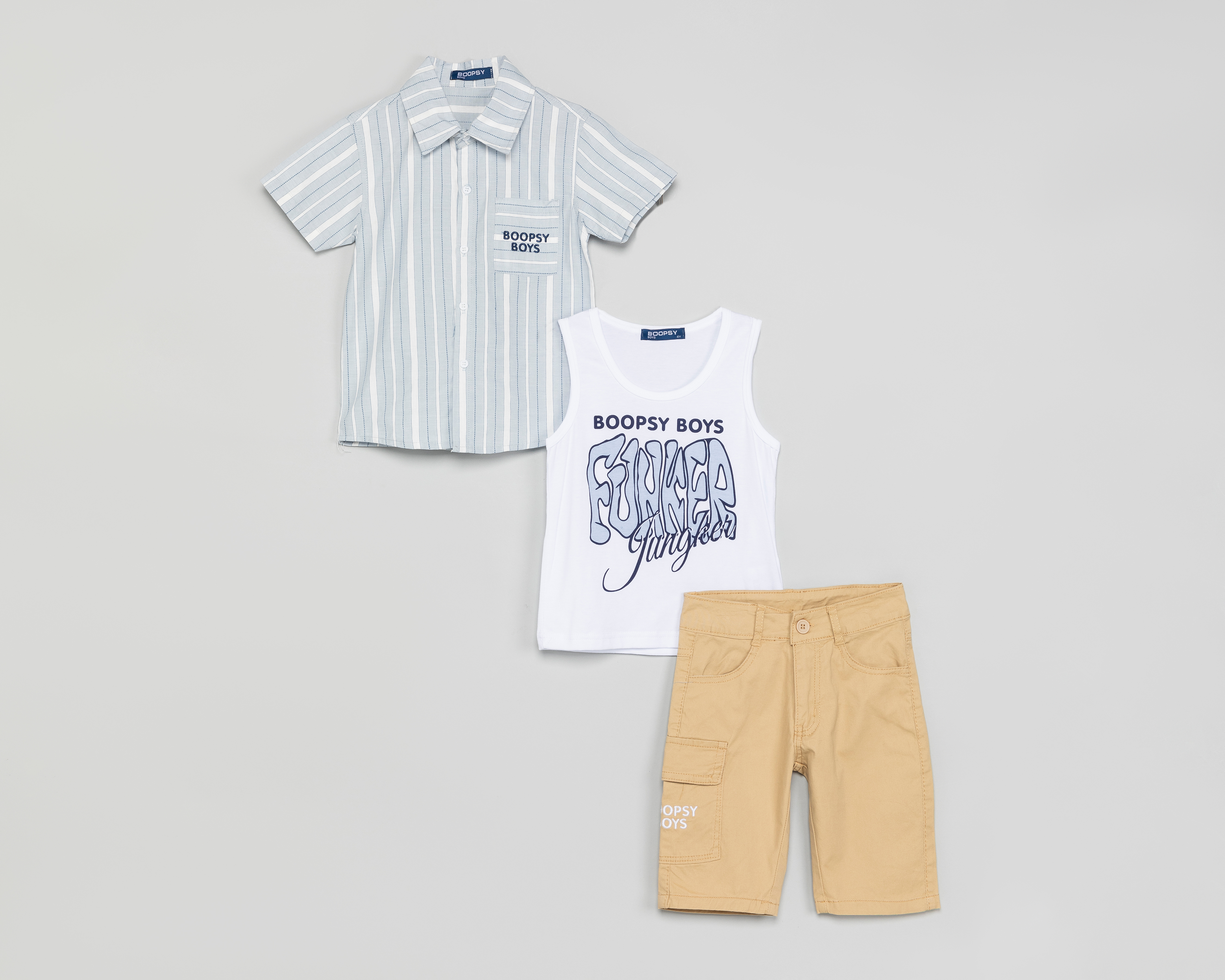 Foto 2 pulgar | Foto 1 | Conjunto Boopsy para Niño 3 Piezas