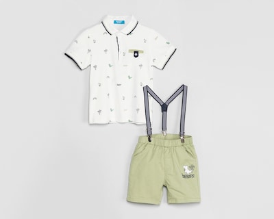 Foto 1 | Foto 1 | Playera y Short con Tirantes Removibles Boopsy para Niño