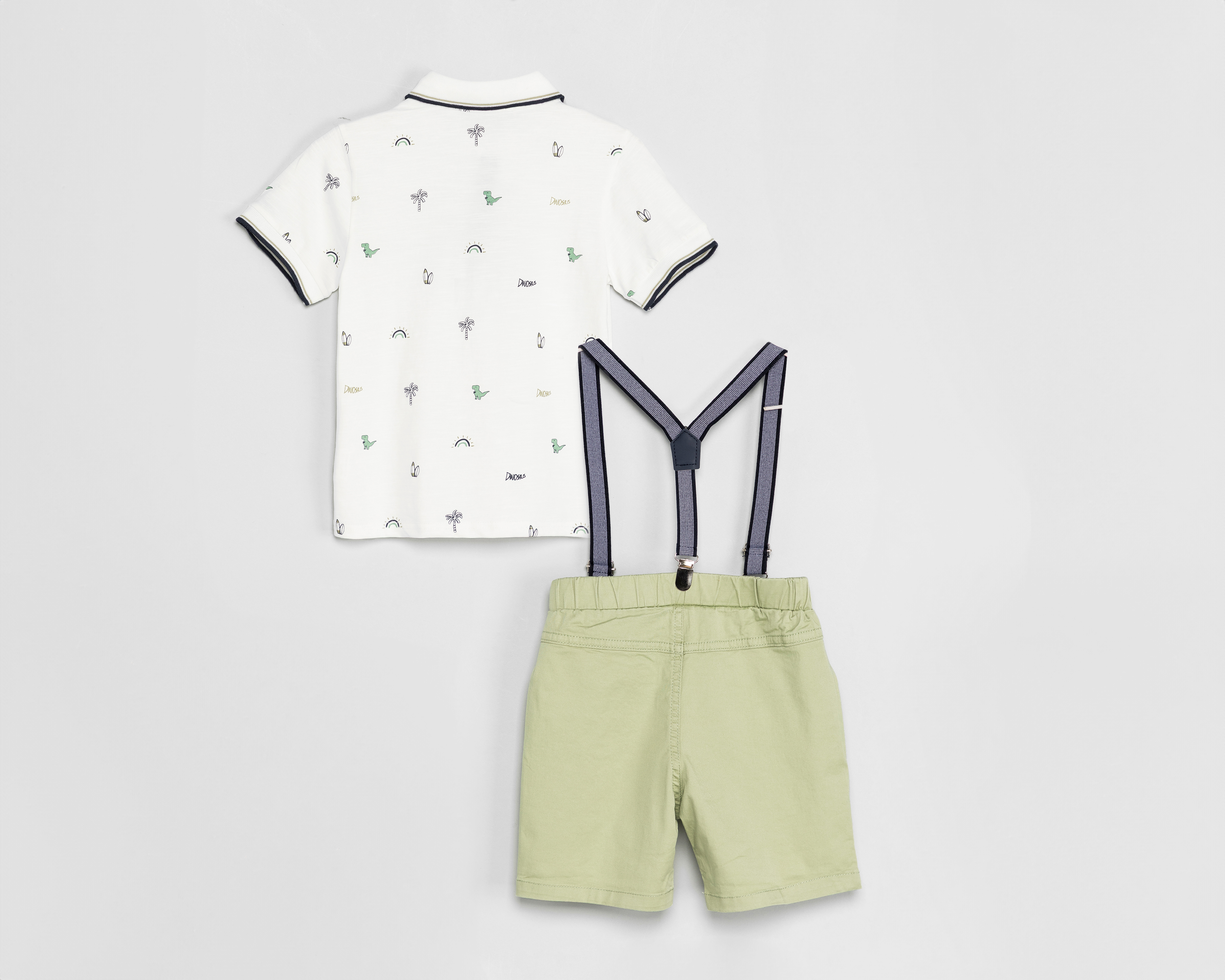 Foto 3 pulgar | Foto 2 | Playera y Short con Tirantes Removibles Boopsy para Niño