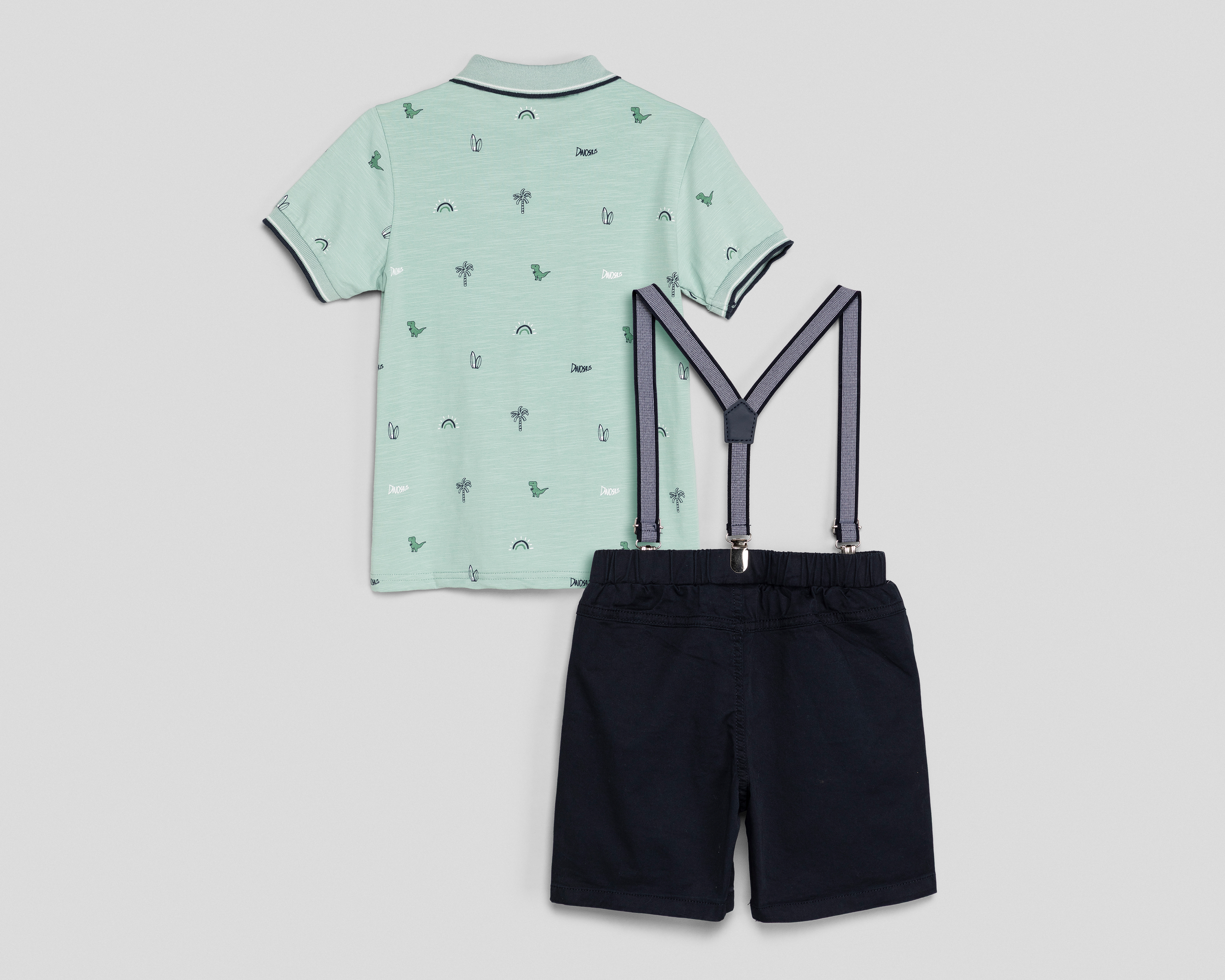 Foto 3 pulgar | Foto 2 | Playera y Short con Tirantes Removibles Boopsy para Niño