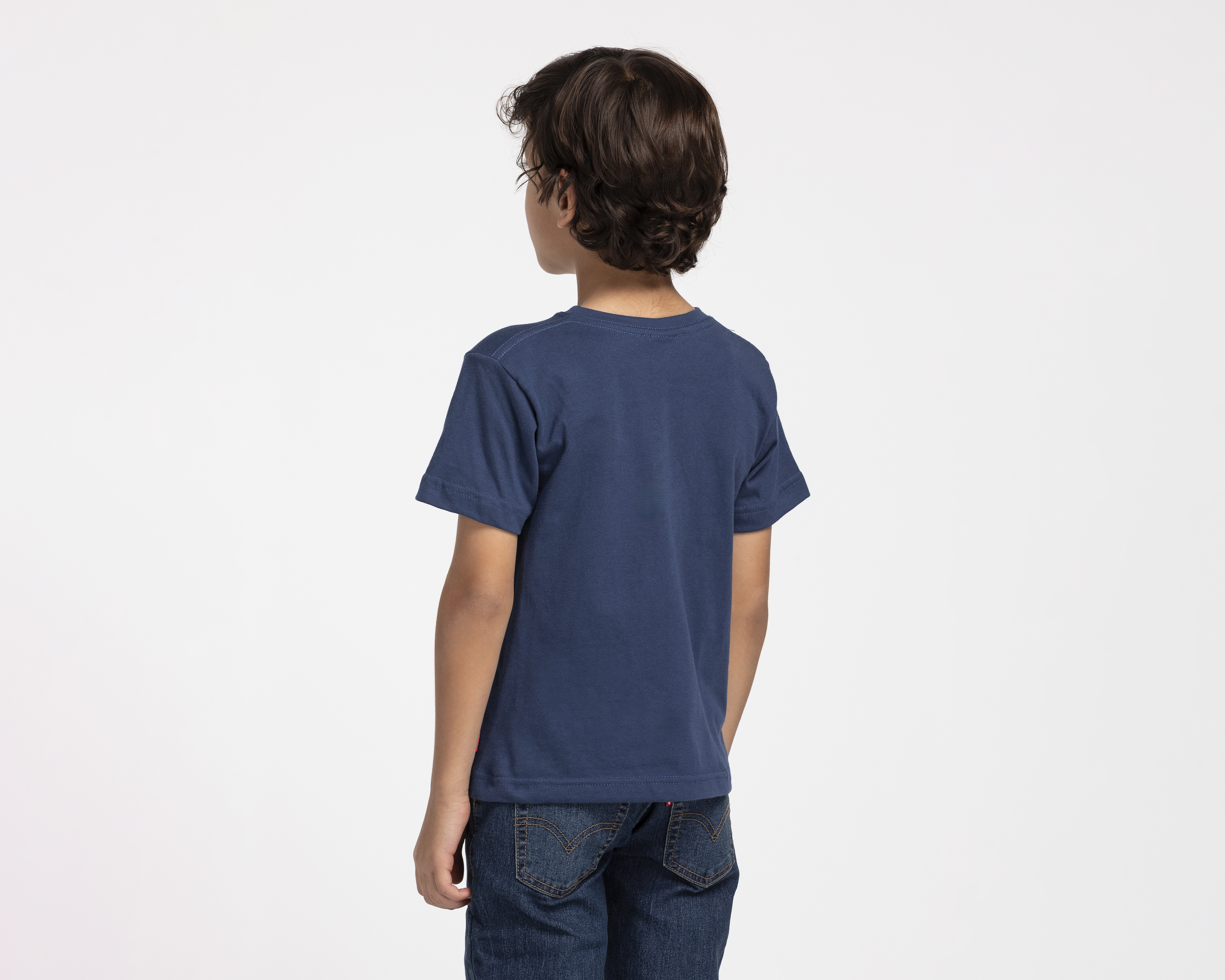 Foto 3 pulgar | Foto 2 | Playera de Cuello Redondo Azul Marvel Spider-Man para Niño