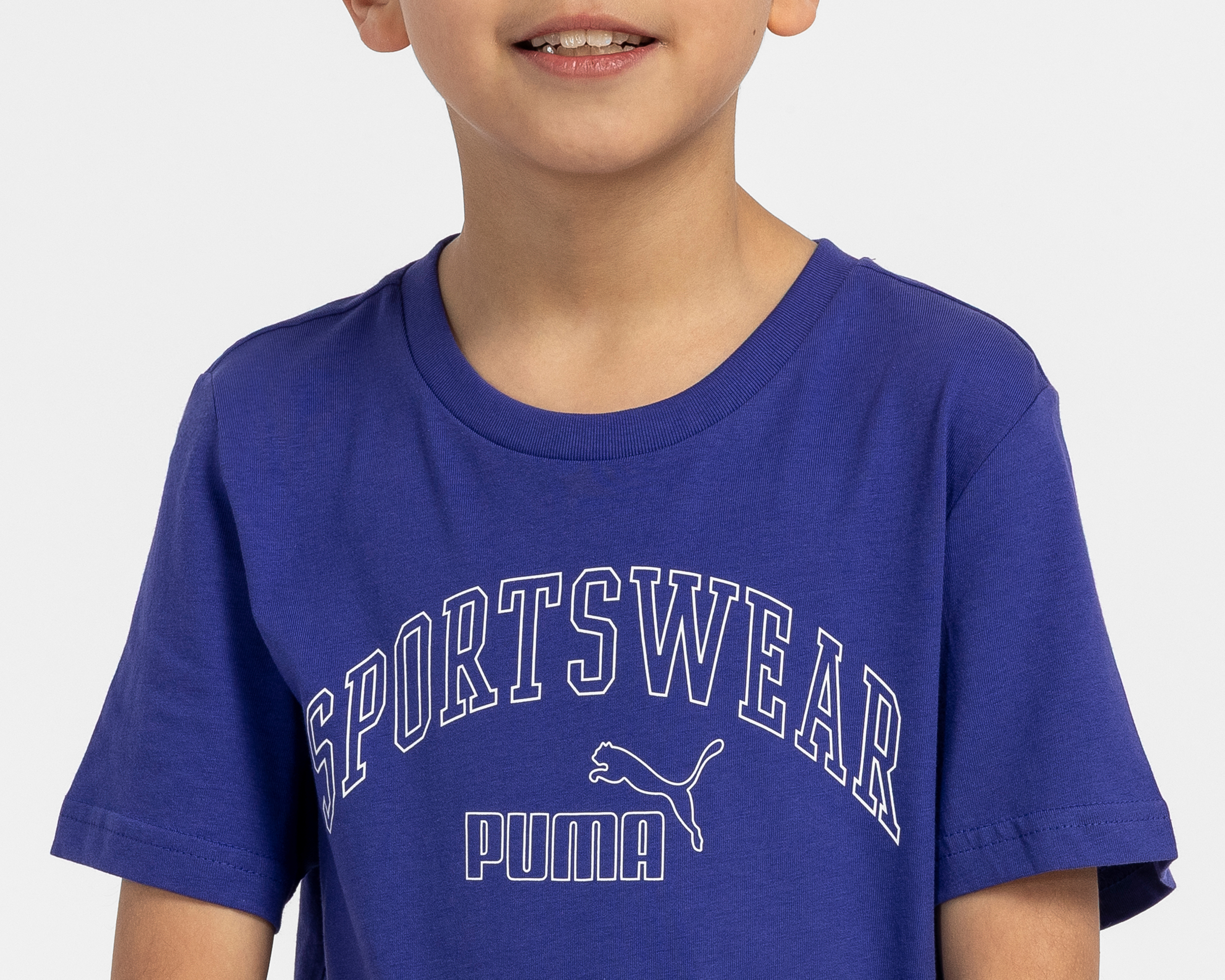 Foto 4 | Foto 4 | Playera Deportiva Puma ESS+ Logo Lab II B Juvenil