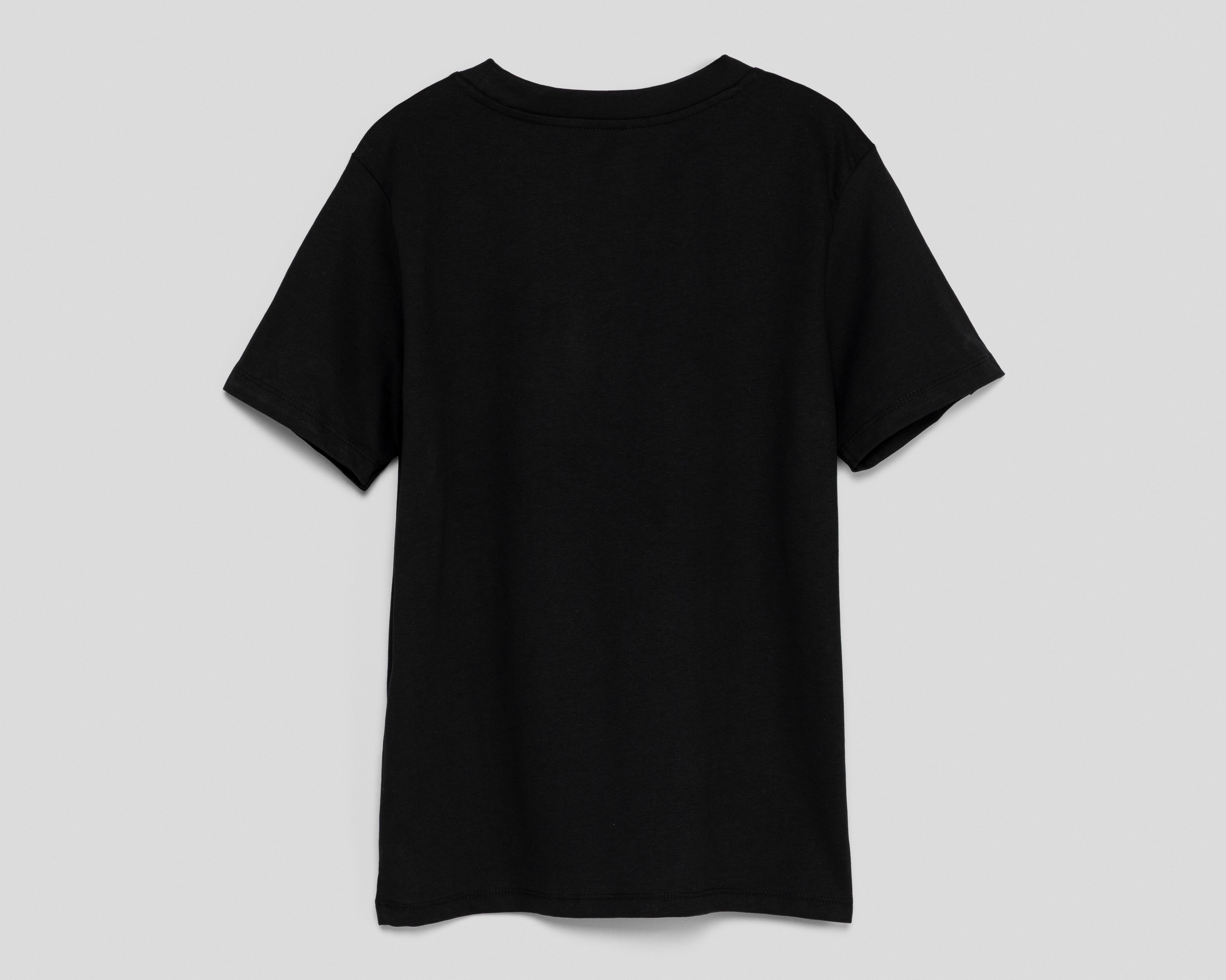 Foto 2 | Foto 2 | Playera de Cuello Redondo Negra Bob Esponja Juvenil