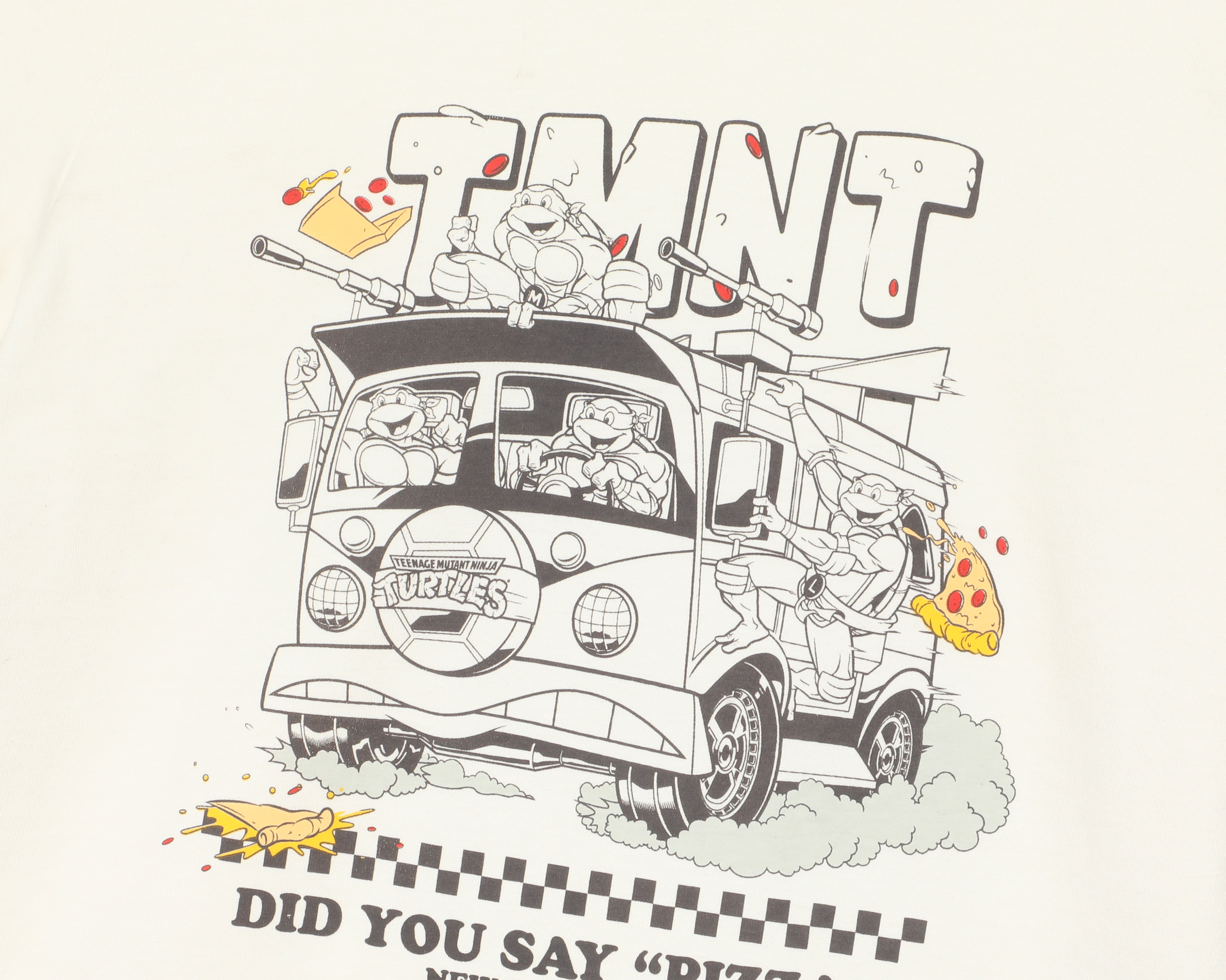 Foto 3 | Foto 3 | Playera de Cuello Redondo Blanca Tortugas Ninja para Niño