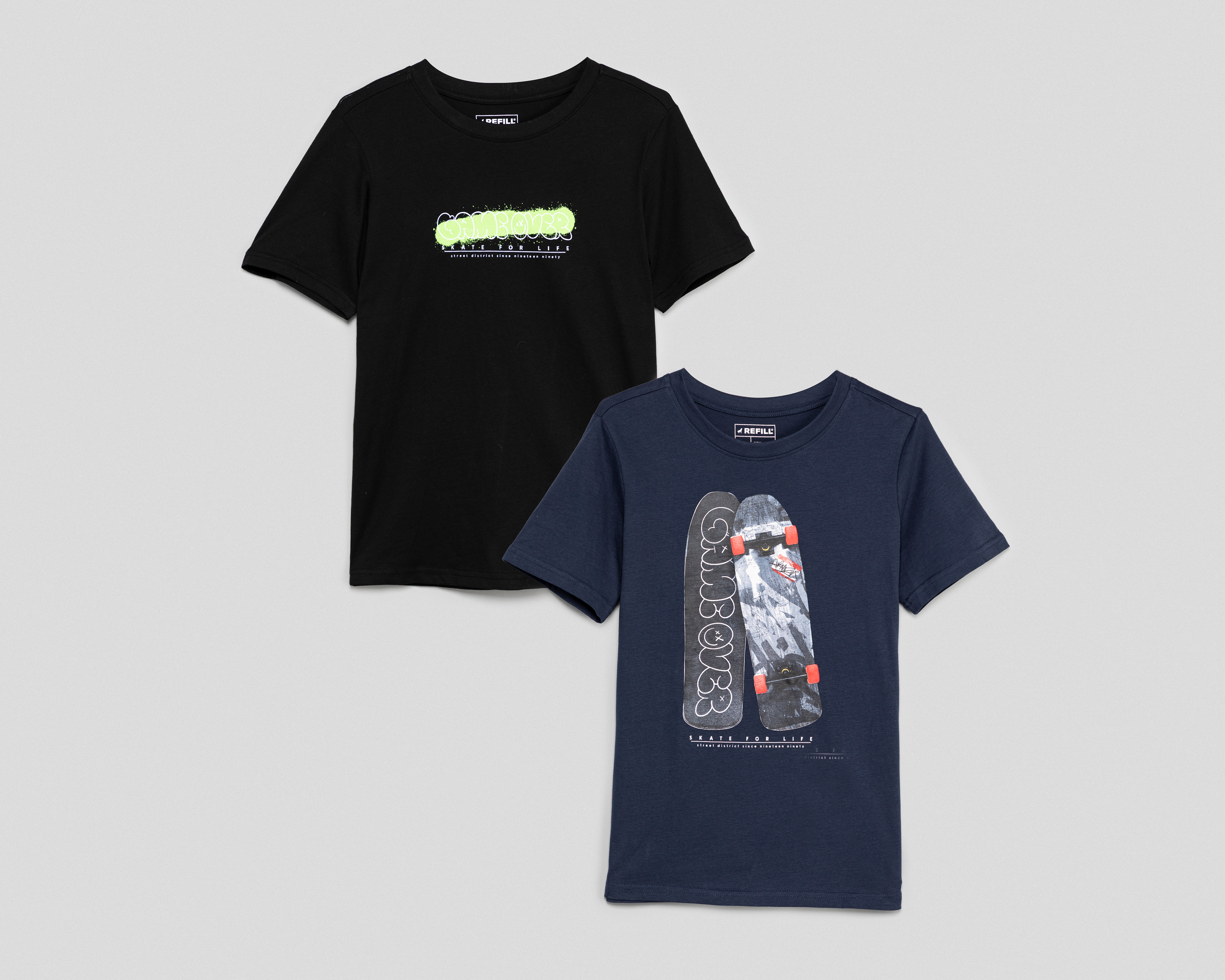 Playera Refill para Niño 2 Piezas