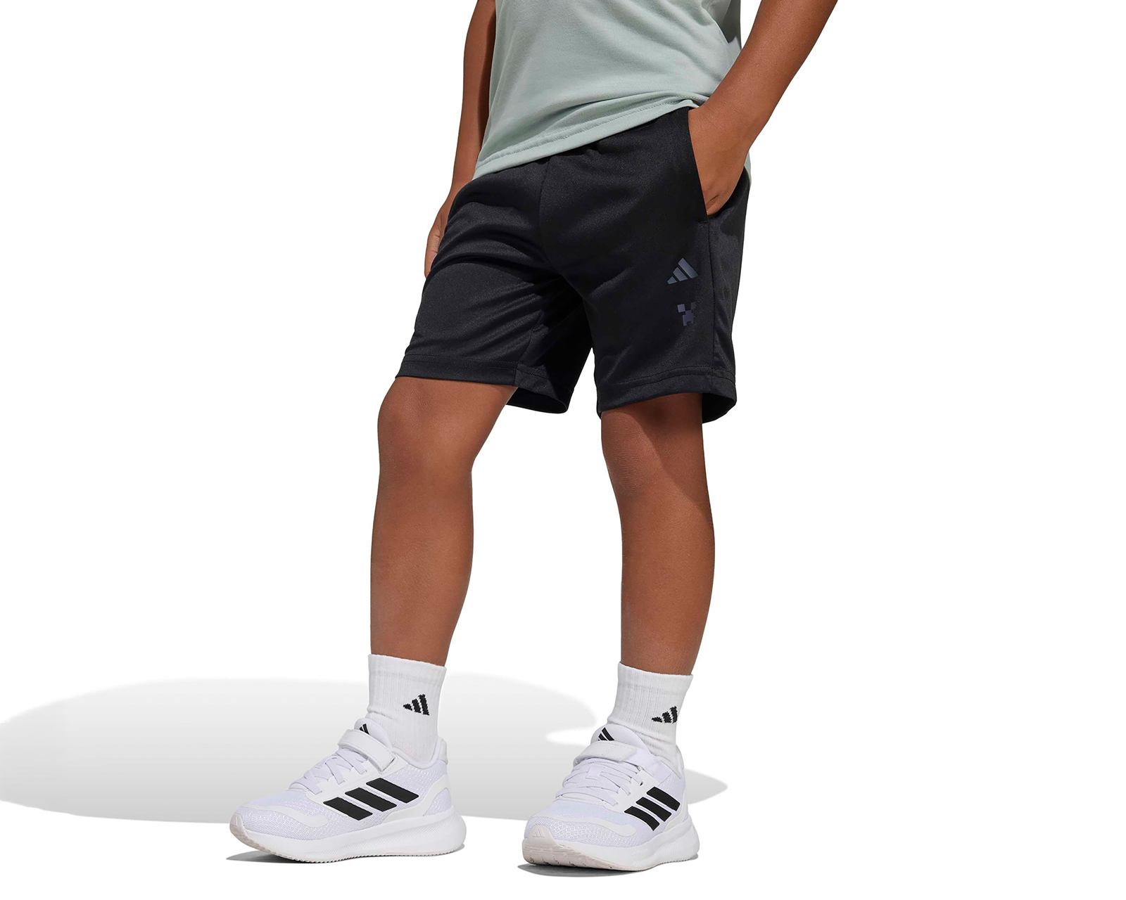 Foto 5 | Foto 5 | Short y Playera Adidas Minecraft Climacool para Niño