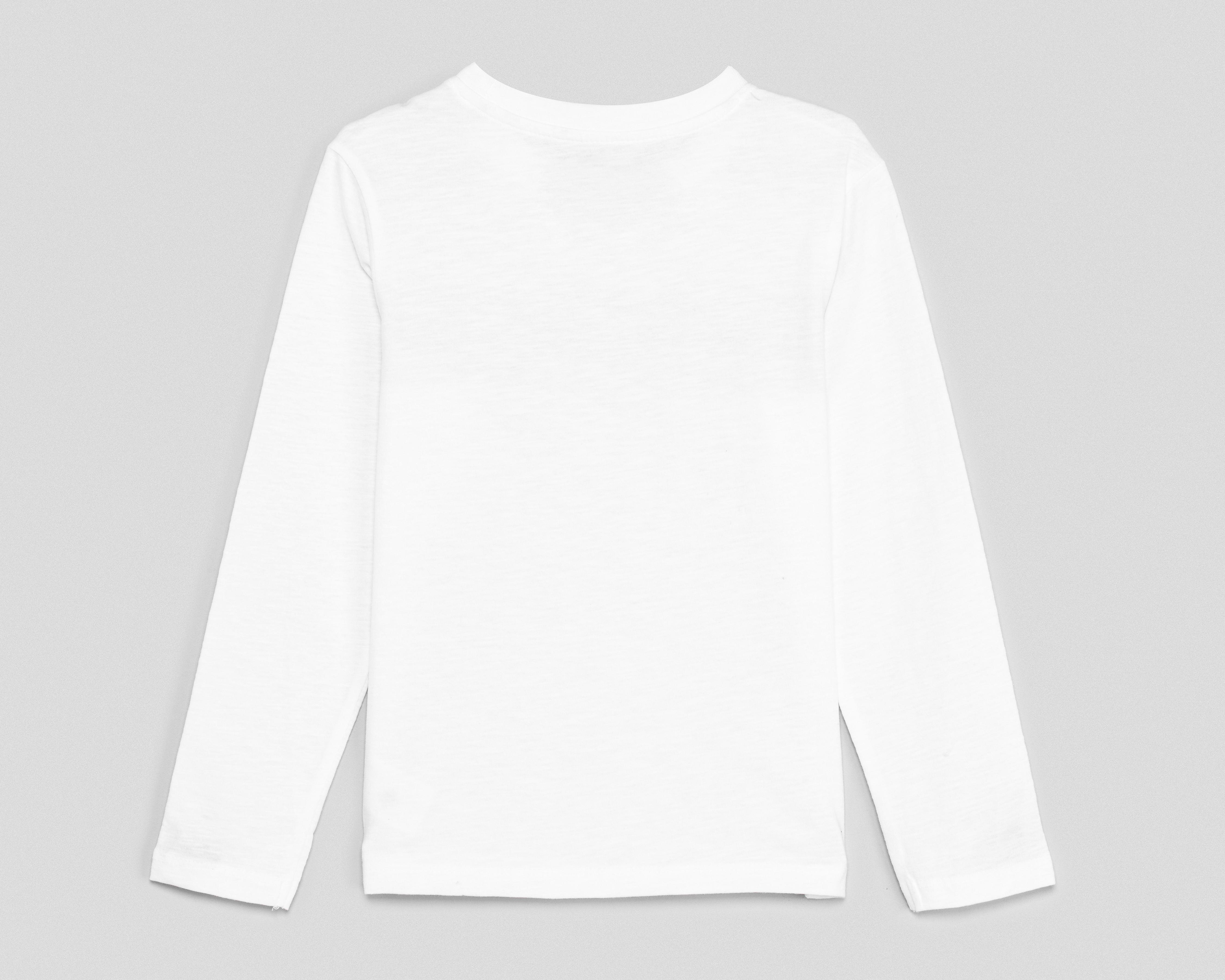 Foto 3 pulgar | Foto 2 | Playera Manga Larga Blanca Refill para Niño