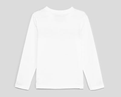 Foto 2 | Foto 2 | Playera Manga Larga Blanca Refill para Niño