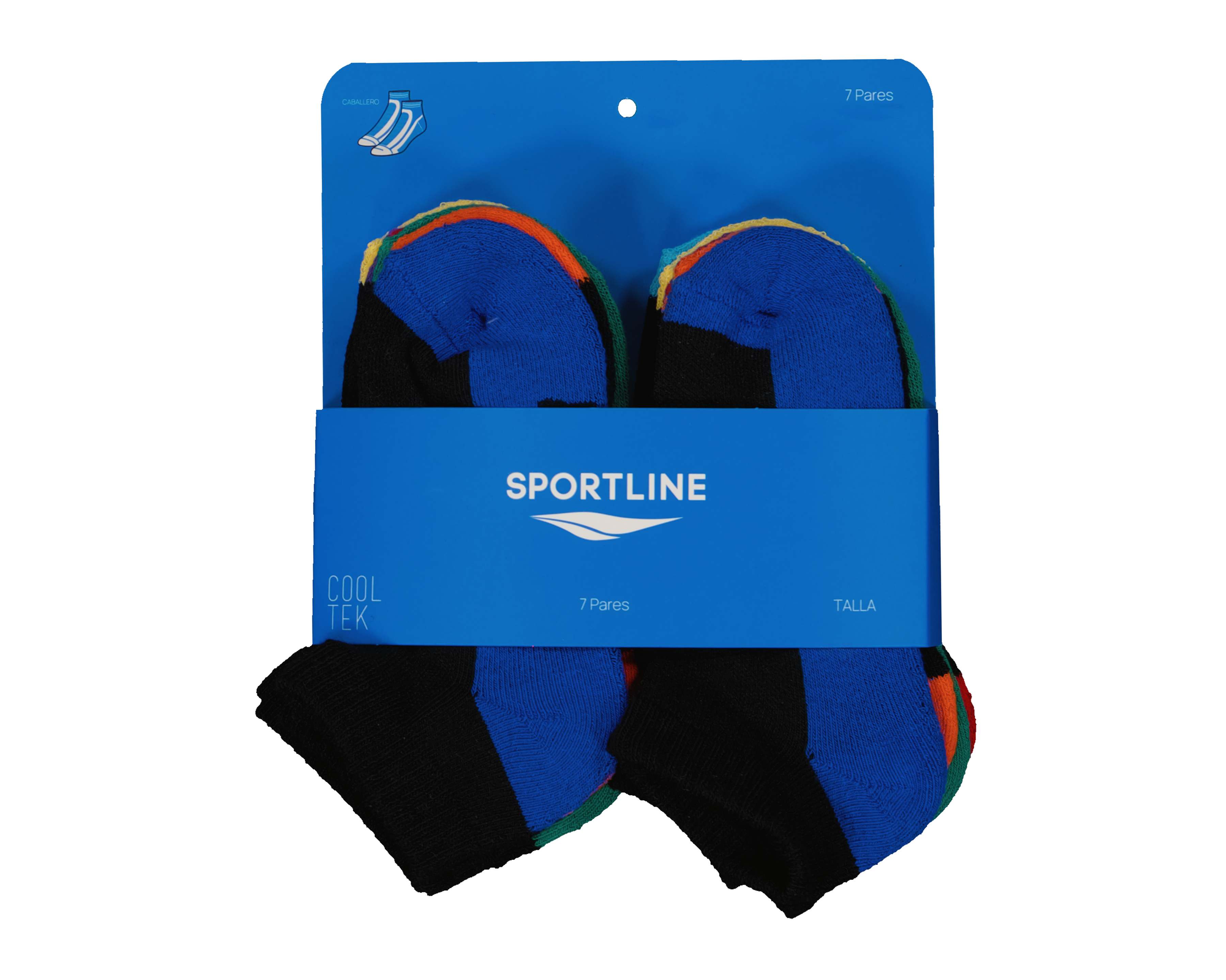 Foto 4 pulgar | Foto 3 | Calcetas Deportivas Sportline para Niño 7 Pares