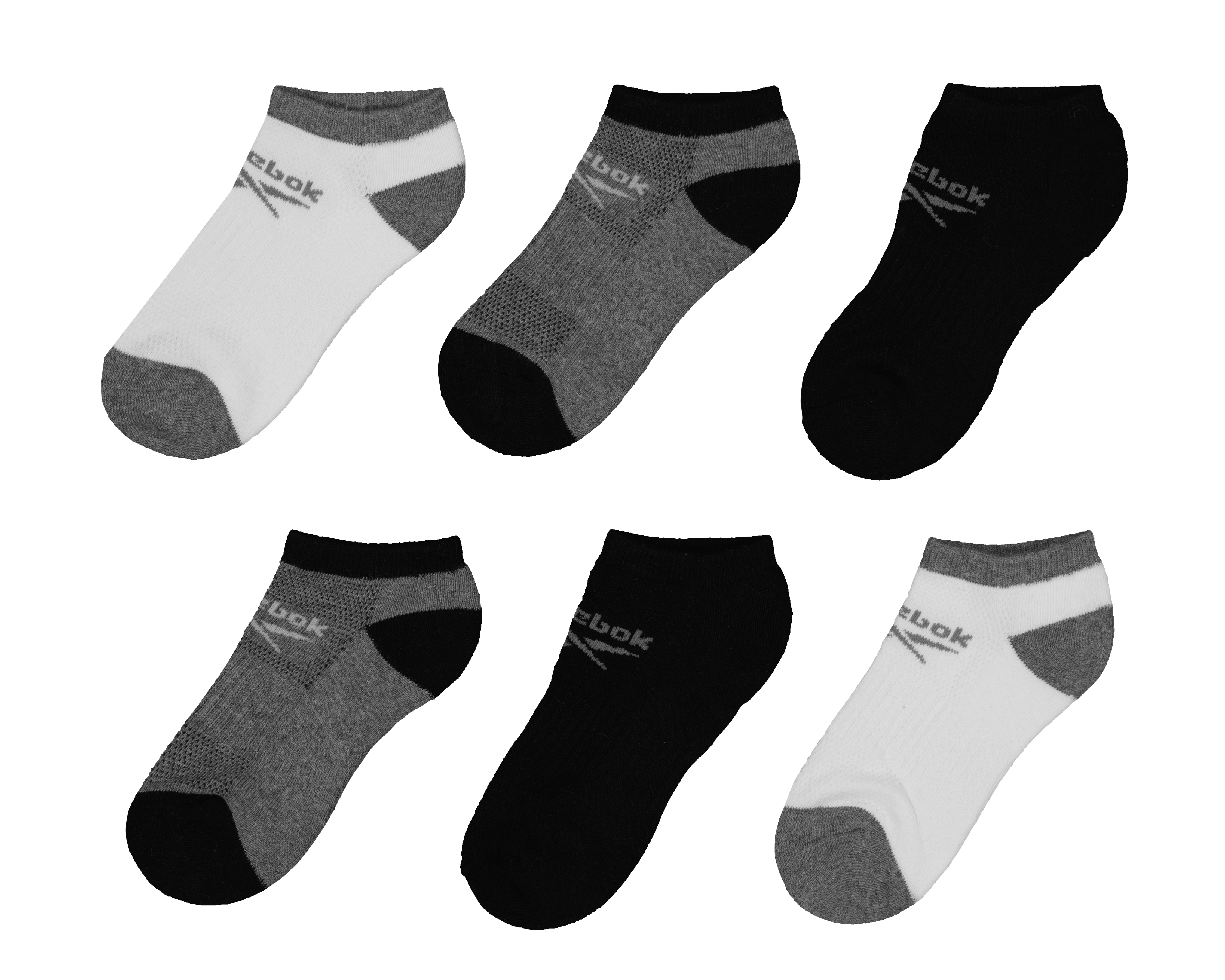 Foto 1 | Foto 1 | Calcetines Deportivos Reebok para Niño 6 Pares