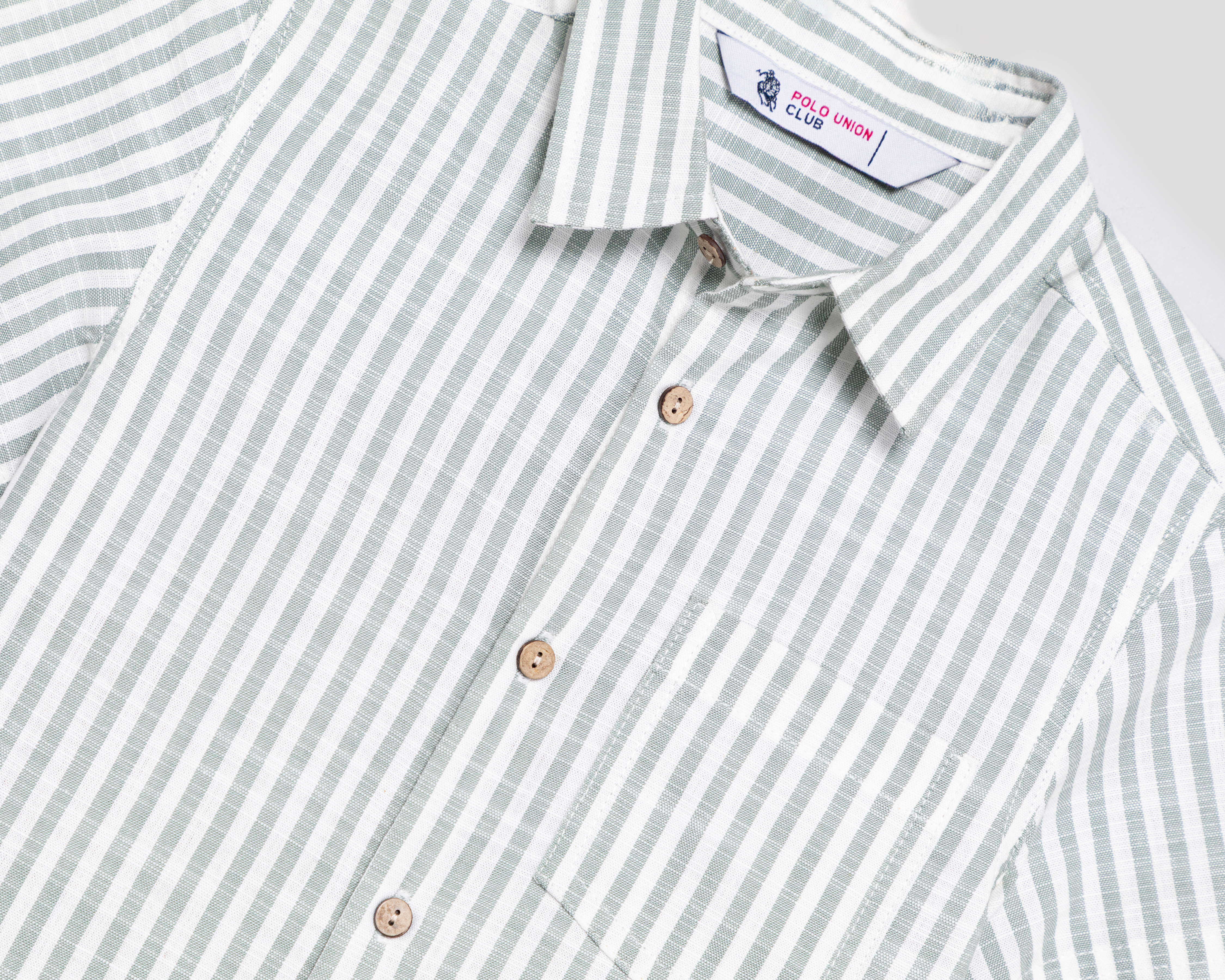 Foto 4 pulgar | Foto 3 | Camisa de Cuello Americano Multicolor Polo Union Club para Niño