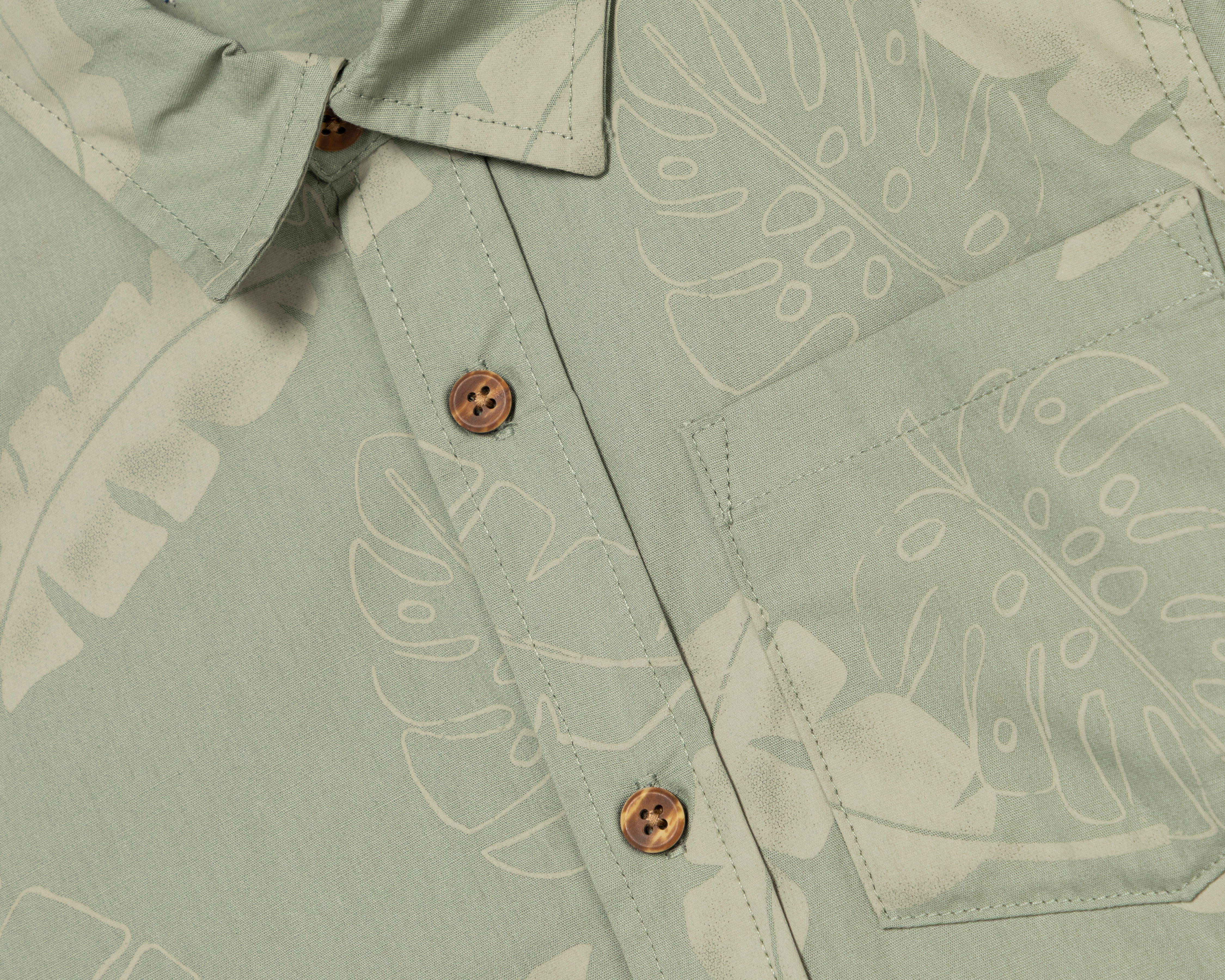 Foto 3 | Foto 3 | Camisa de Cuello Americano Verde Refill para Niño