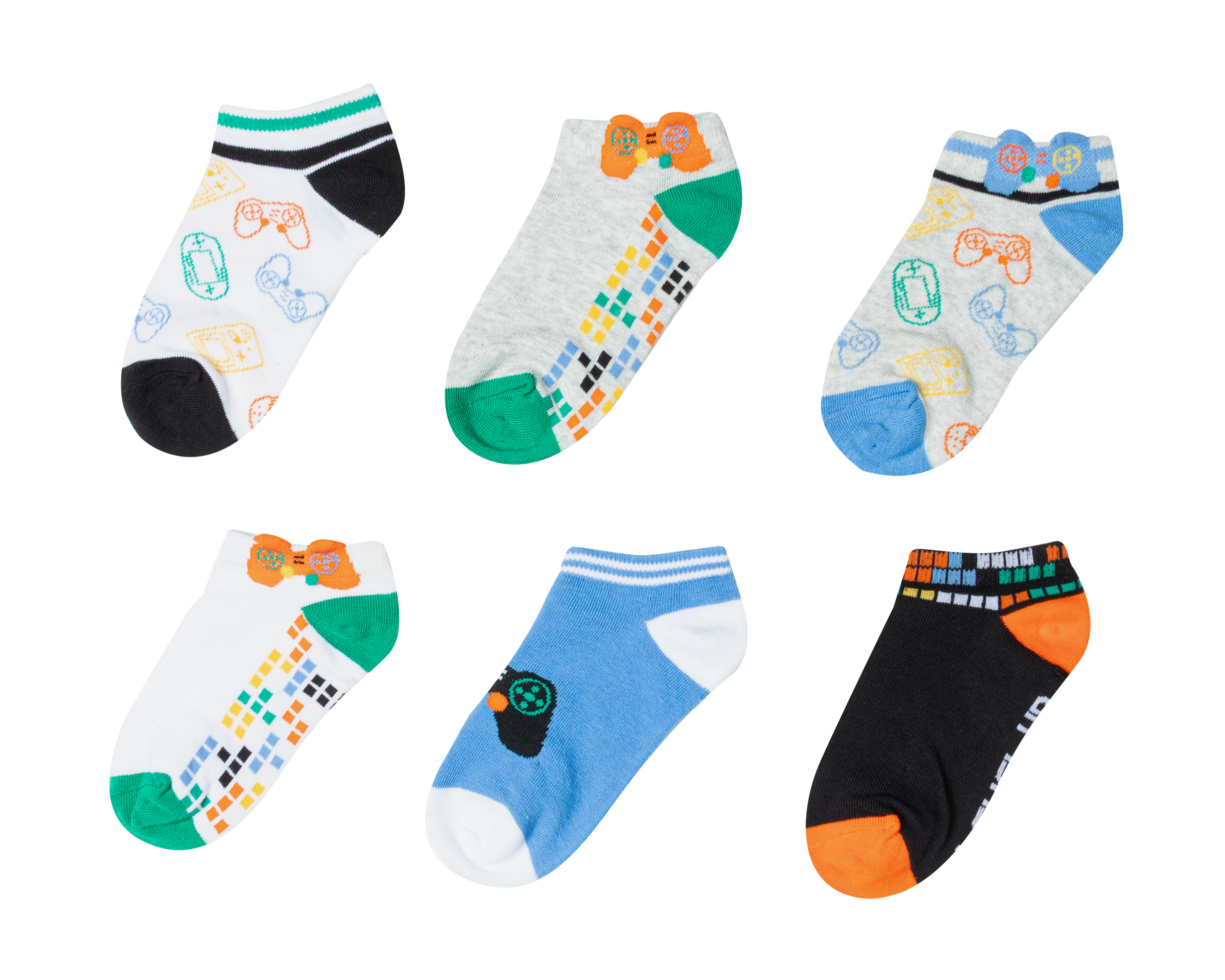 Foto 1 | Foto 1 | Calcetas Cortas Refill para Niño 6 Pares