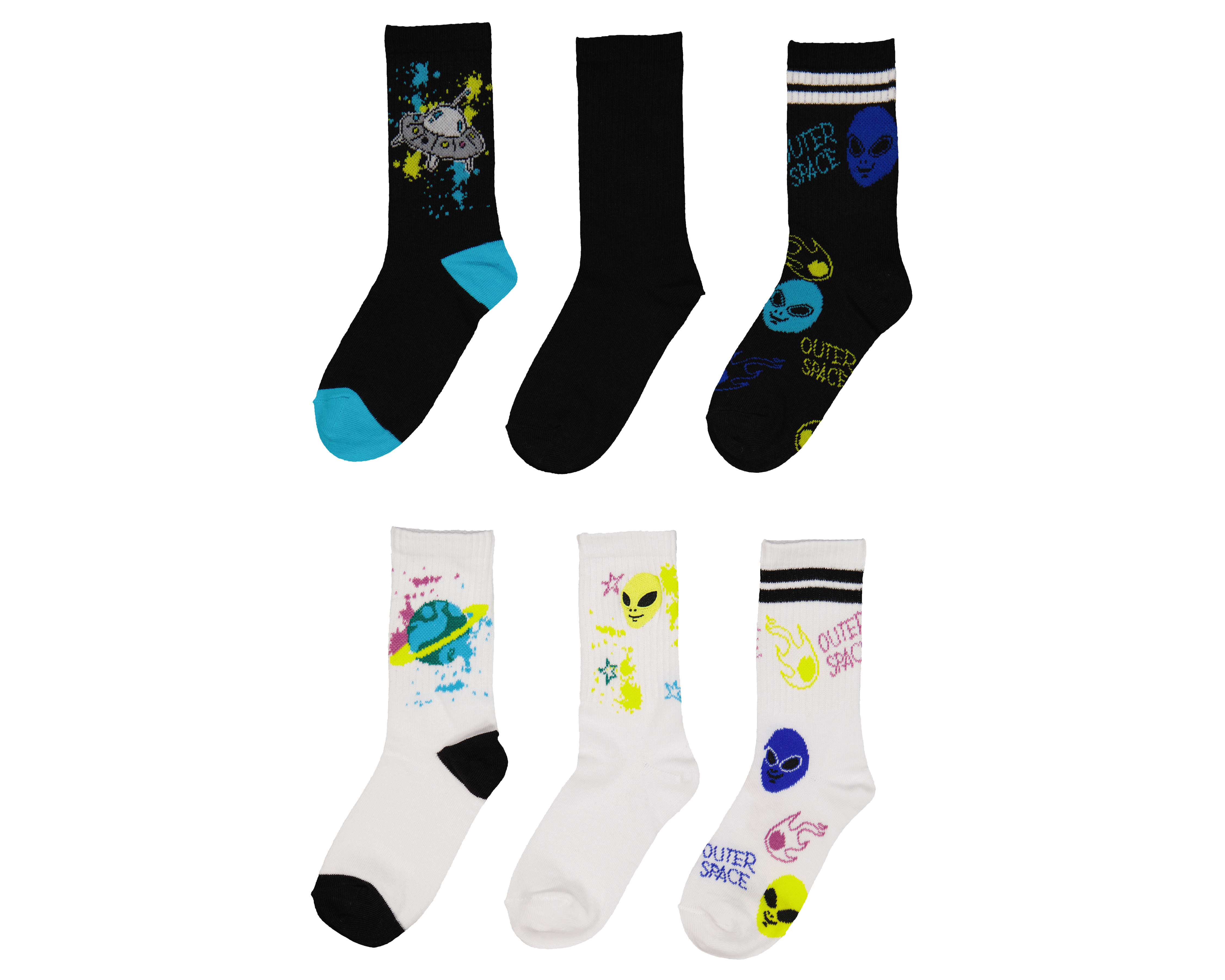 Foto 2 pulgar | Foto 1 | Calcetas Largas Refill para Niño 6 Pares