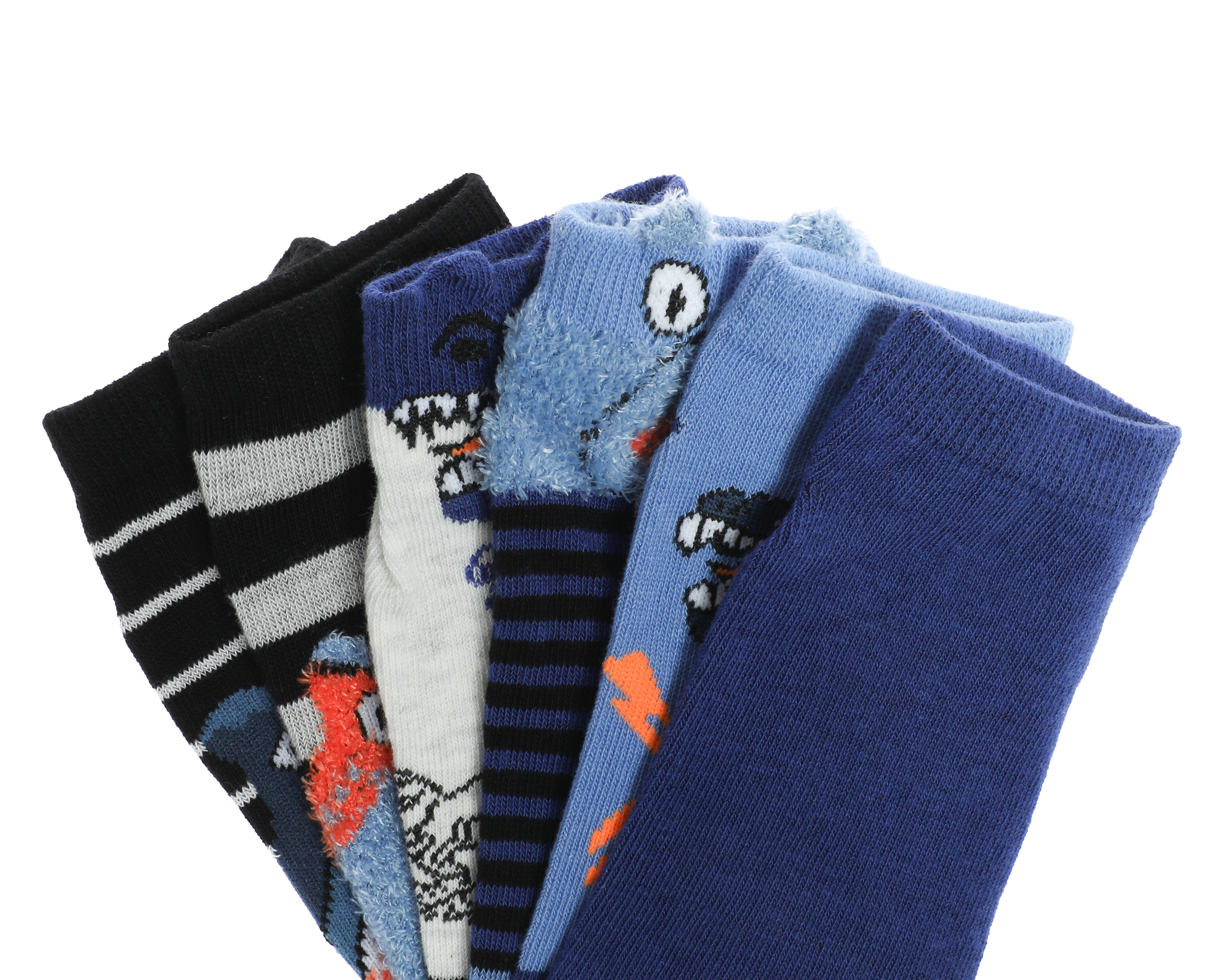 Foto 3 pulgar | Foto 2 | Calcetas Cortas Refill para Niño 6 Pares