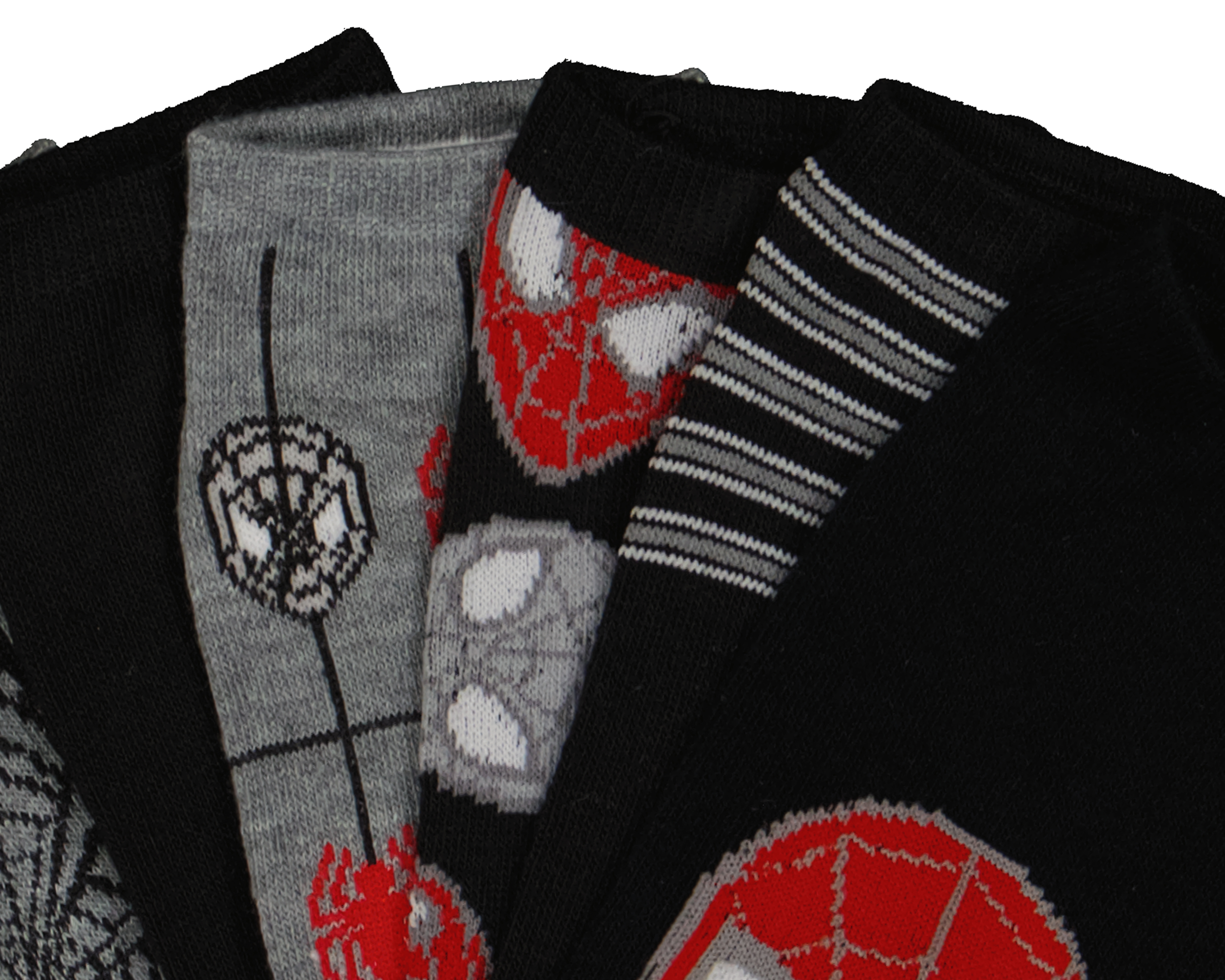 Foto 3 pulgar | Foto 2 | Calcetines Marvel Spider-Man para Niño 6 Pares