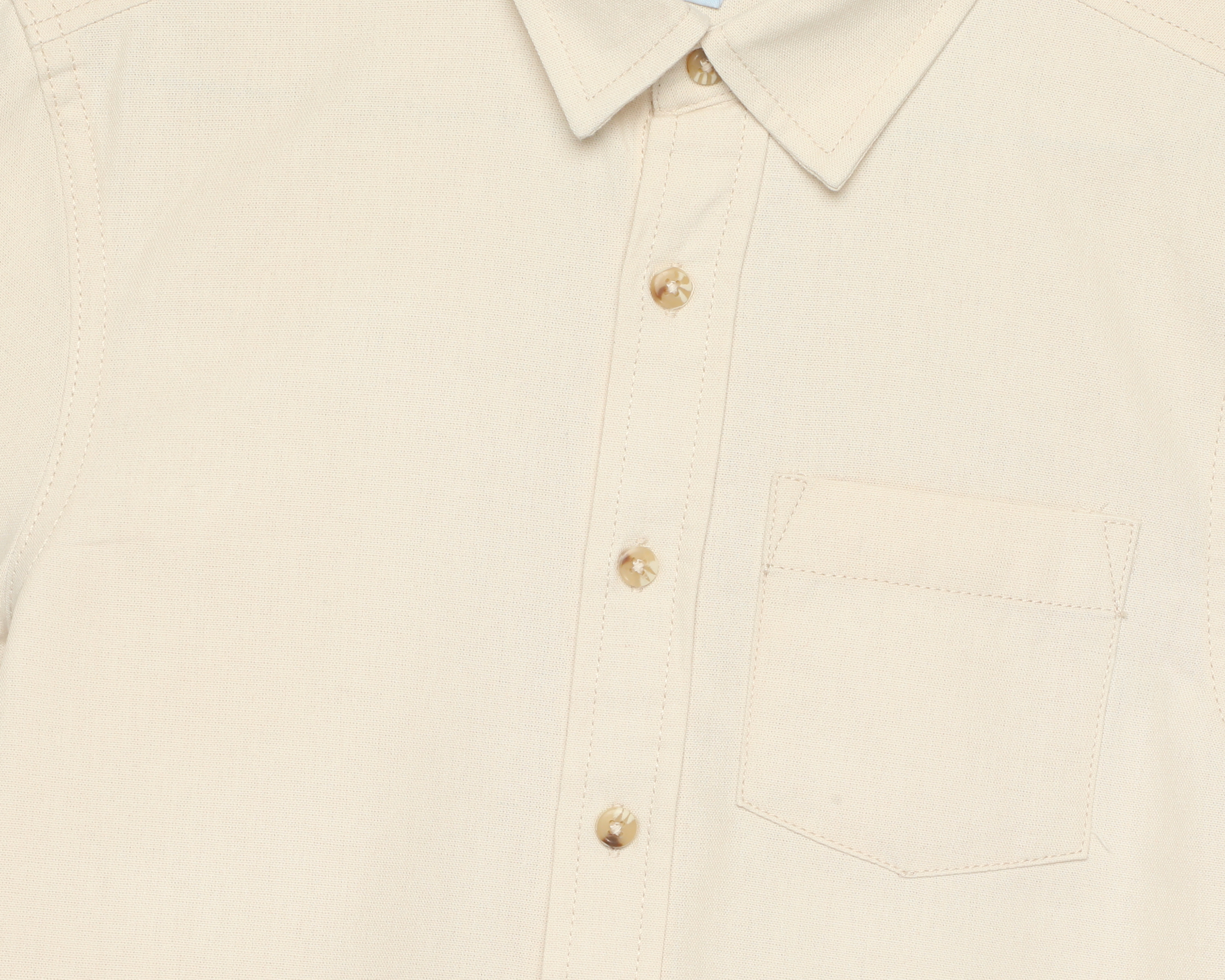 Foto 3 | Foto 3 | Camisa de Cuello Americano Beige Refill para Niño